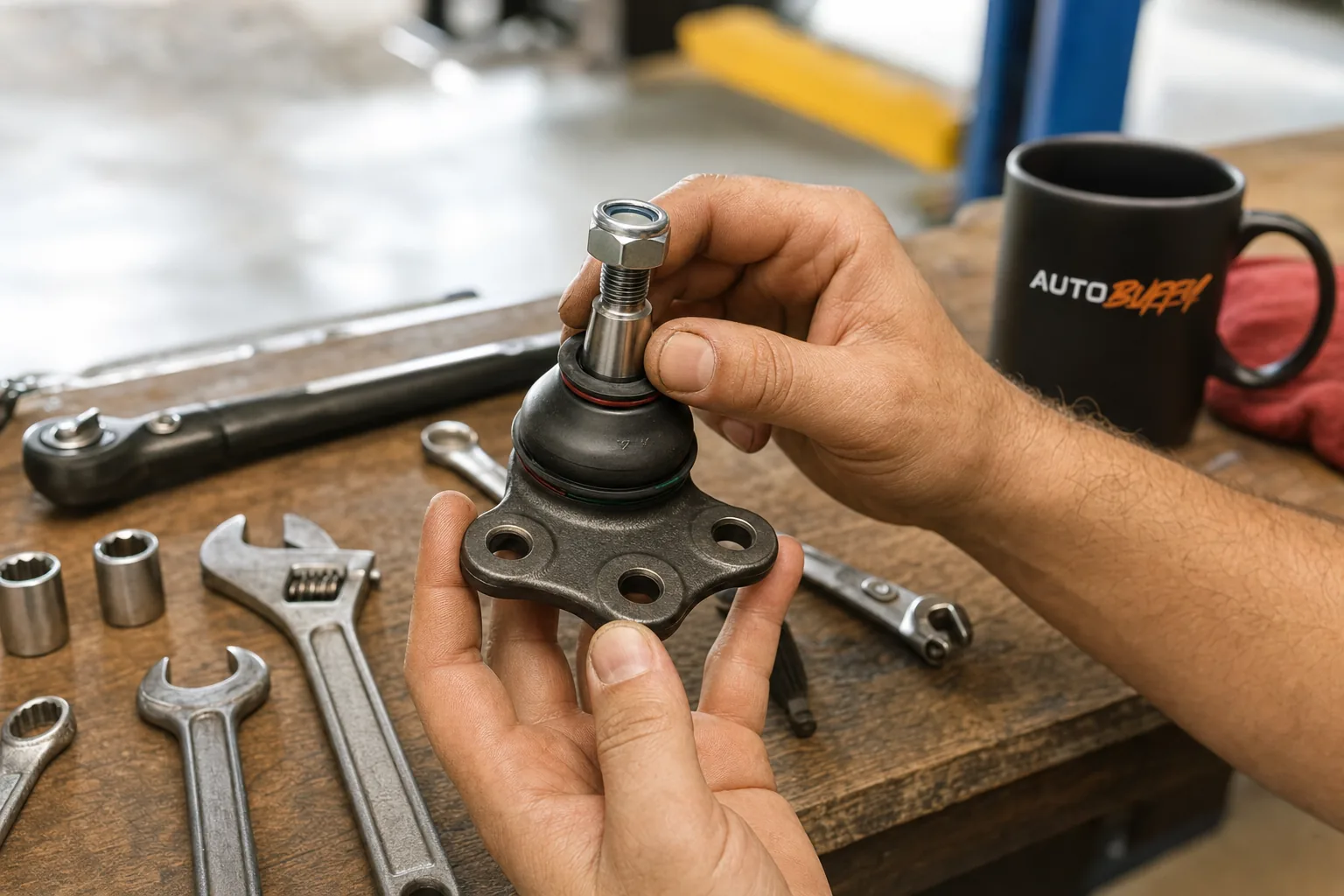 How to Check Ball Joints at Home (Pry-Bar + Wiggle Test)