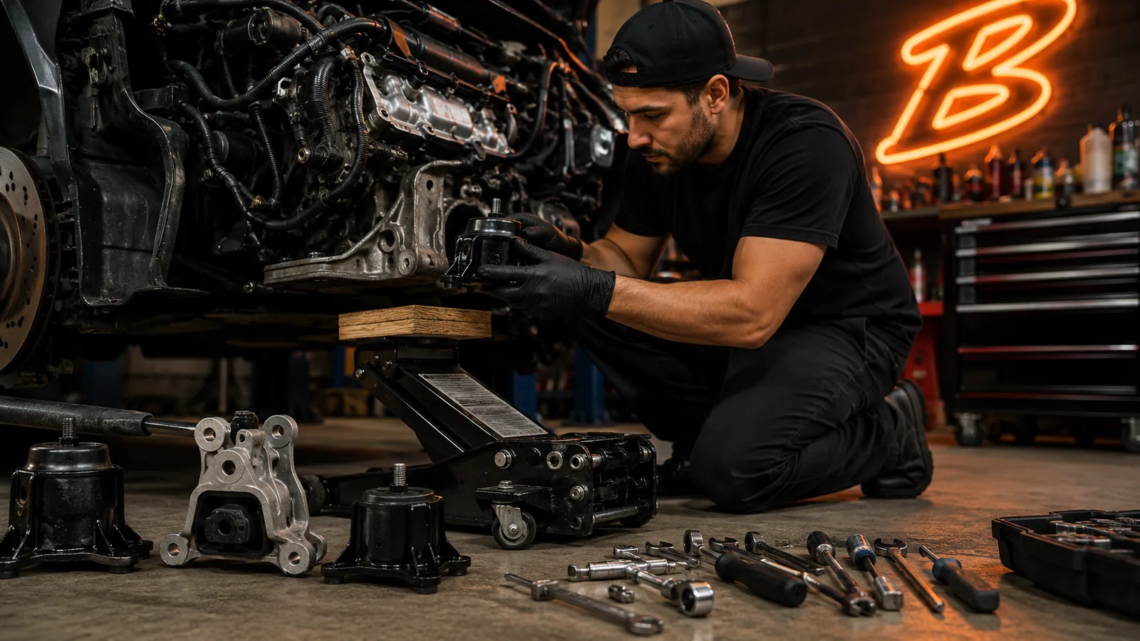 How to Replace a Motor Mount: DIY Steps + Torque Specs