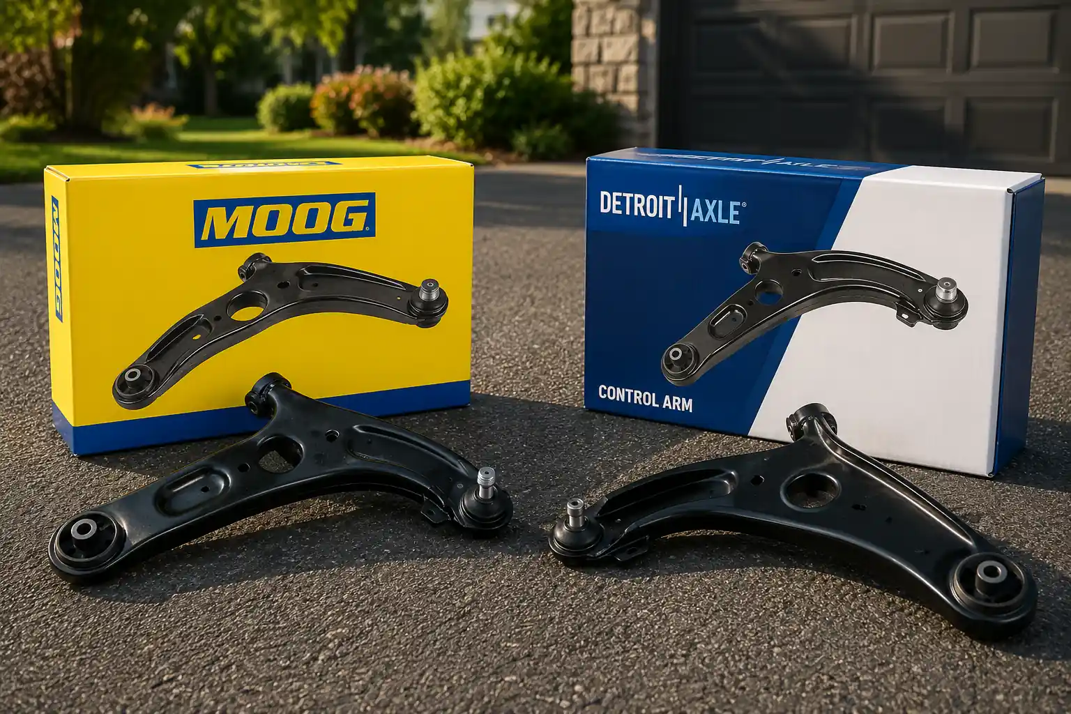 MOOG vs Detroit Axle: Which Suspension Brand Should You Actually Buy?