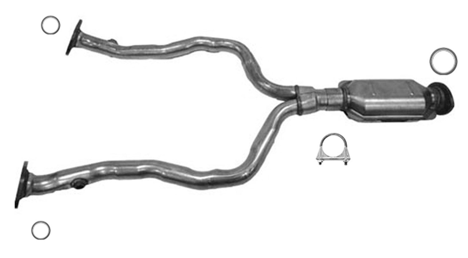 AP Exhaust Stainless Steel Catalytic Converter 772460 - Main Image