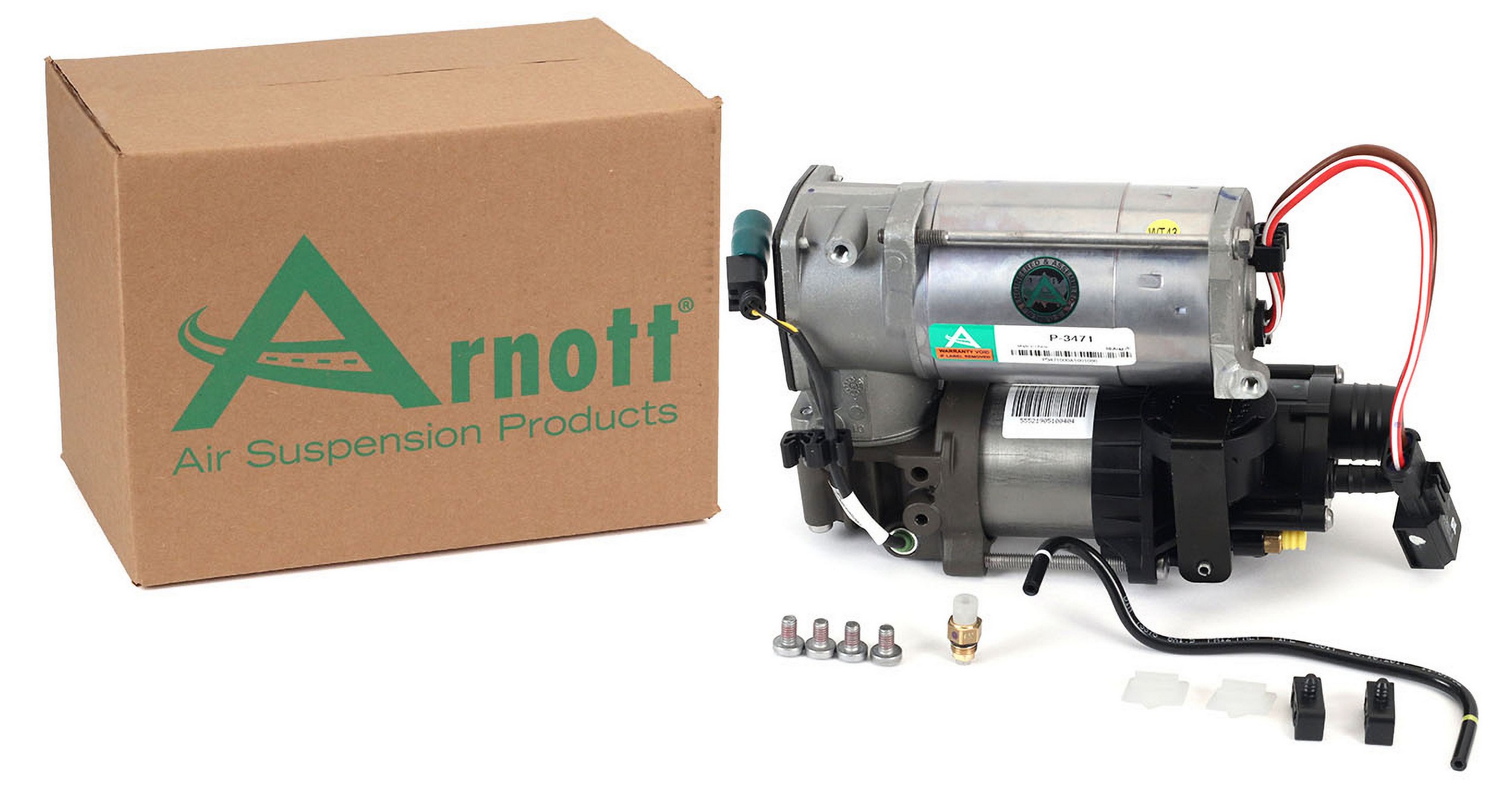 Air Suspension Compressor | ARNOTT P-3471 Fits BMW - 3