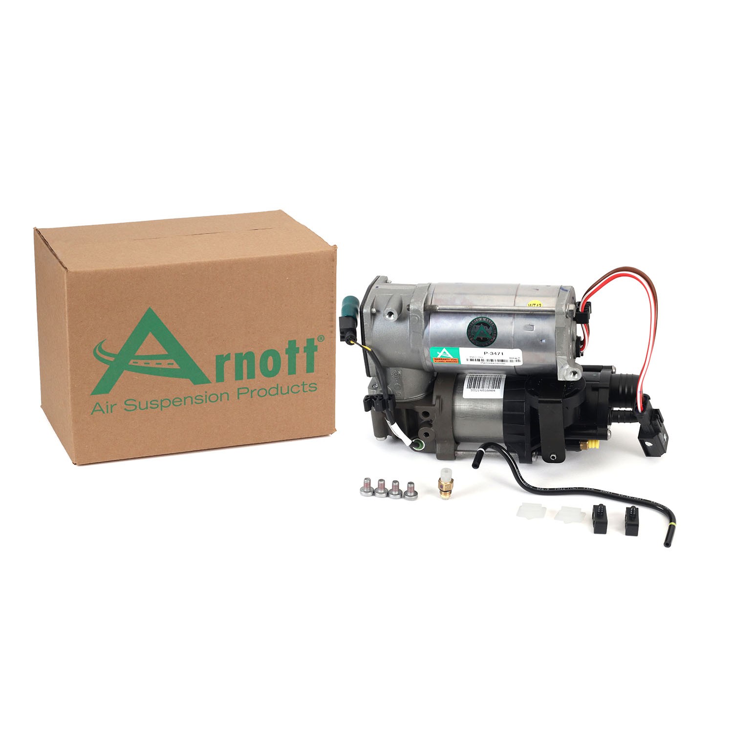 Air Suspension Compressor | ARNOTT P-3471 Fits BMW - 4