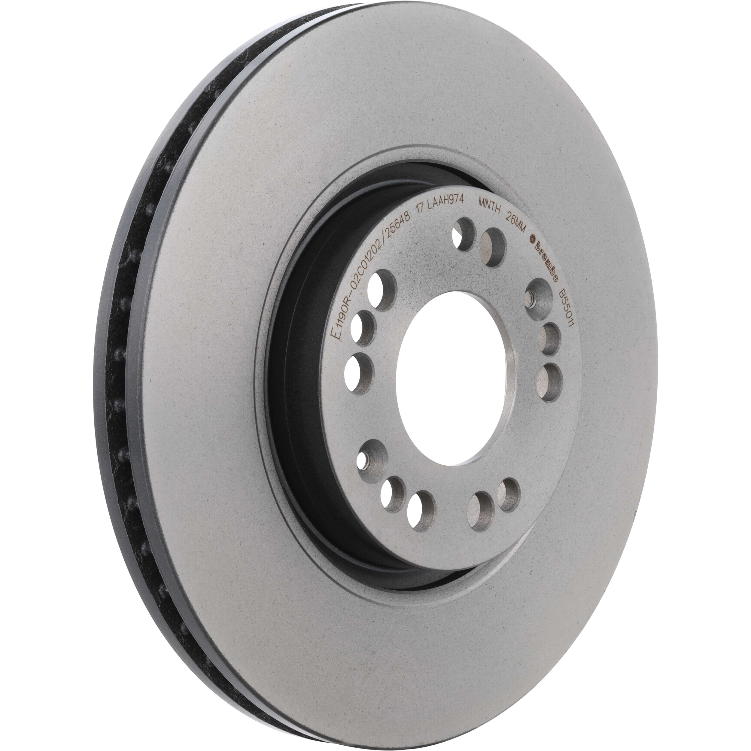 Brembo Front Vented Brake Rotor 09.B550.11 - 2