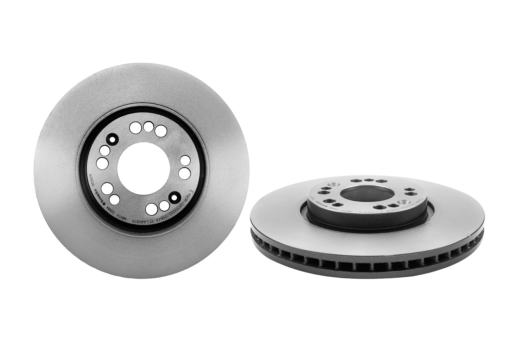 Brembo Front Vented Brake Rotor 09.B550.11 - 8
