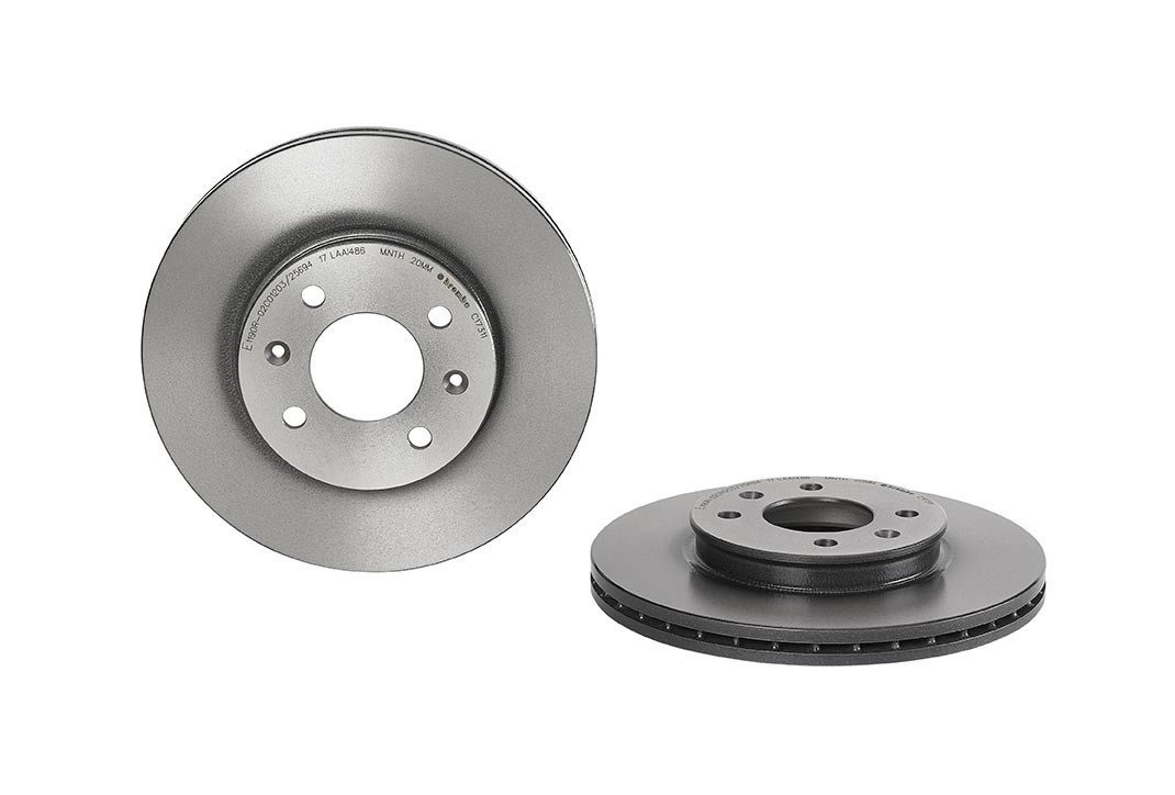 Brembo Front Vented Brake Rotor 09.C173.11 - 7
