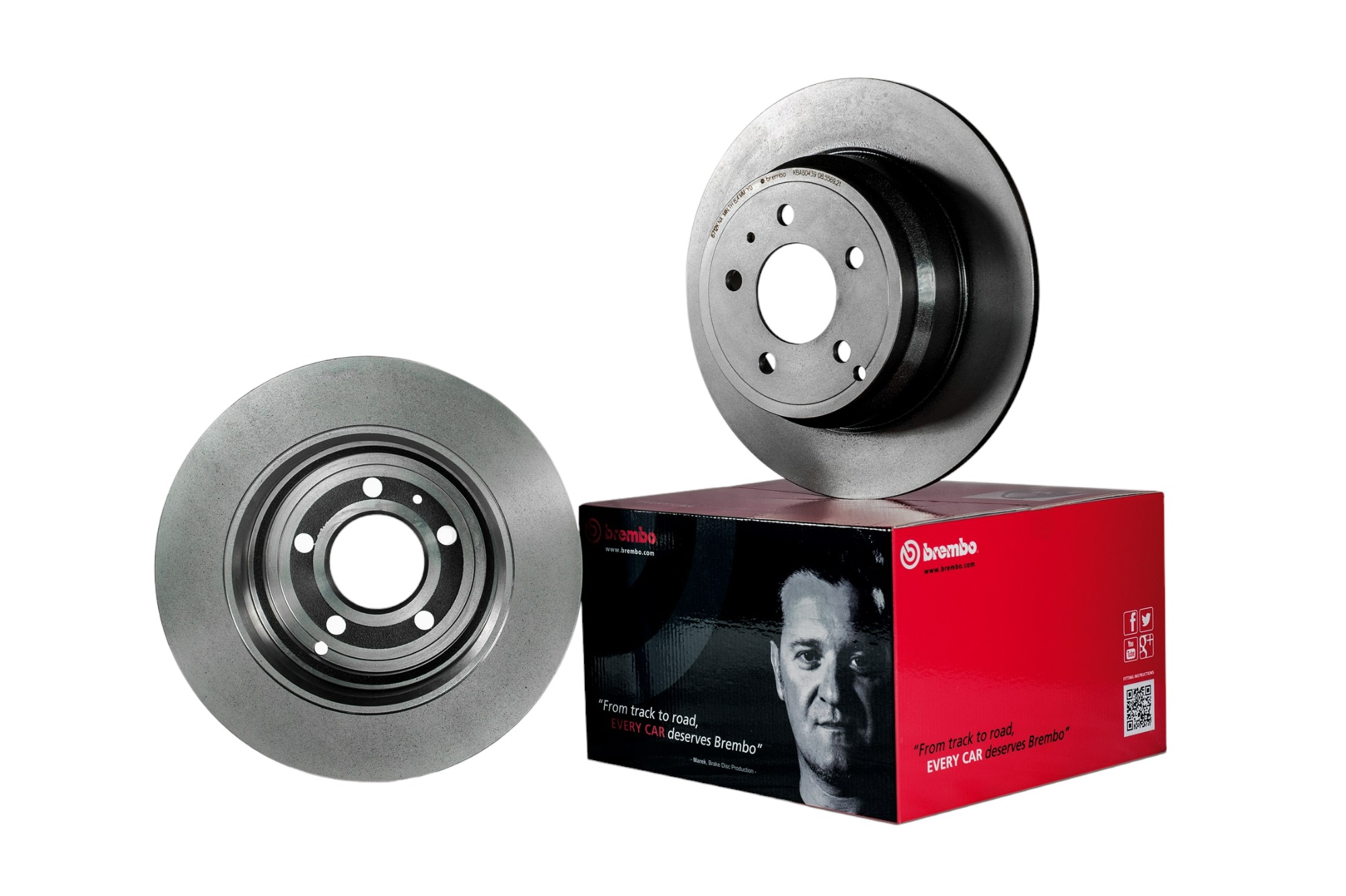 Brembo Front Vented Brake Rotor 09.C706.21 - Main Image
