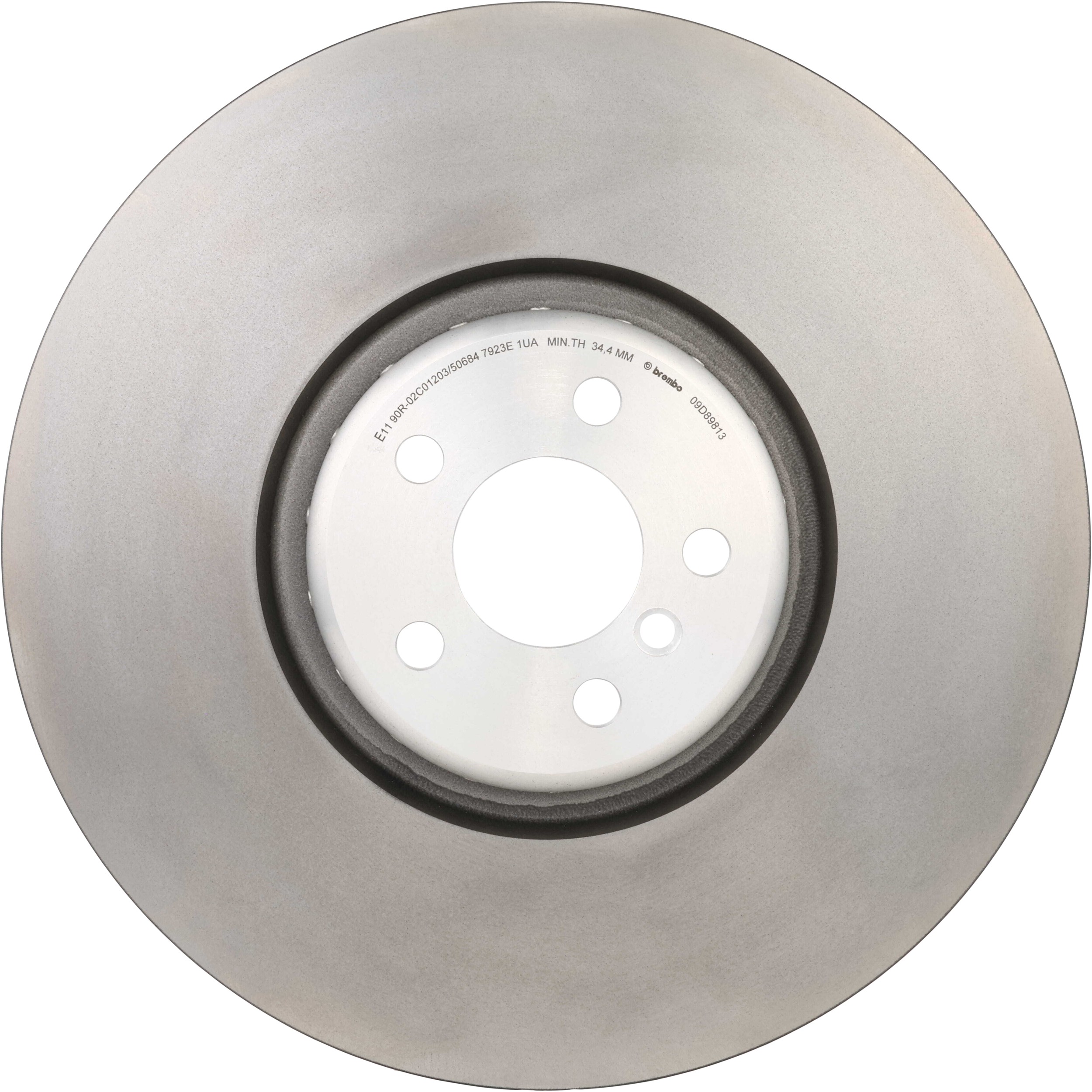 Brembo Front Right Vented Brake Rotor 09.D898.13 - Main Image