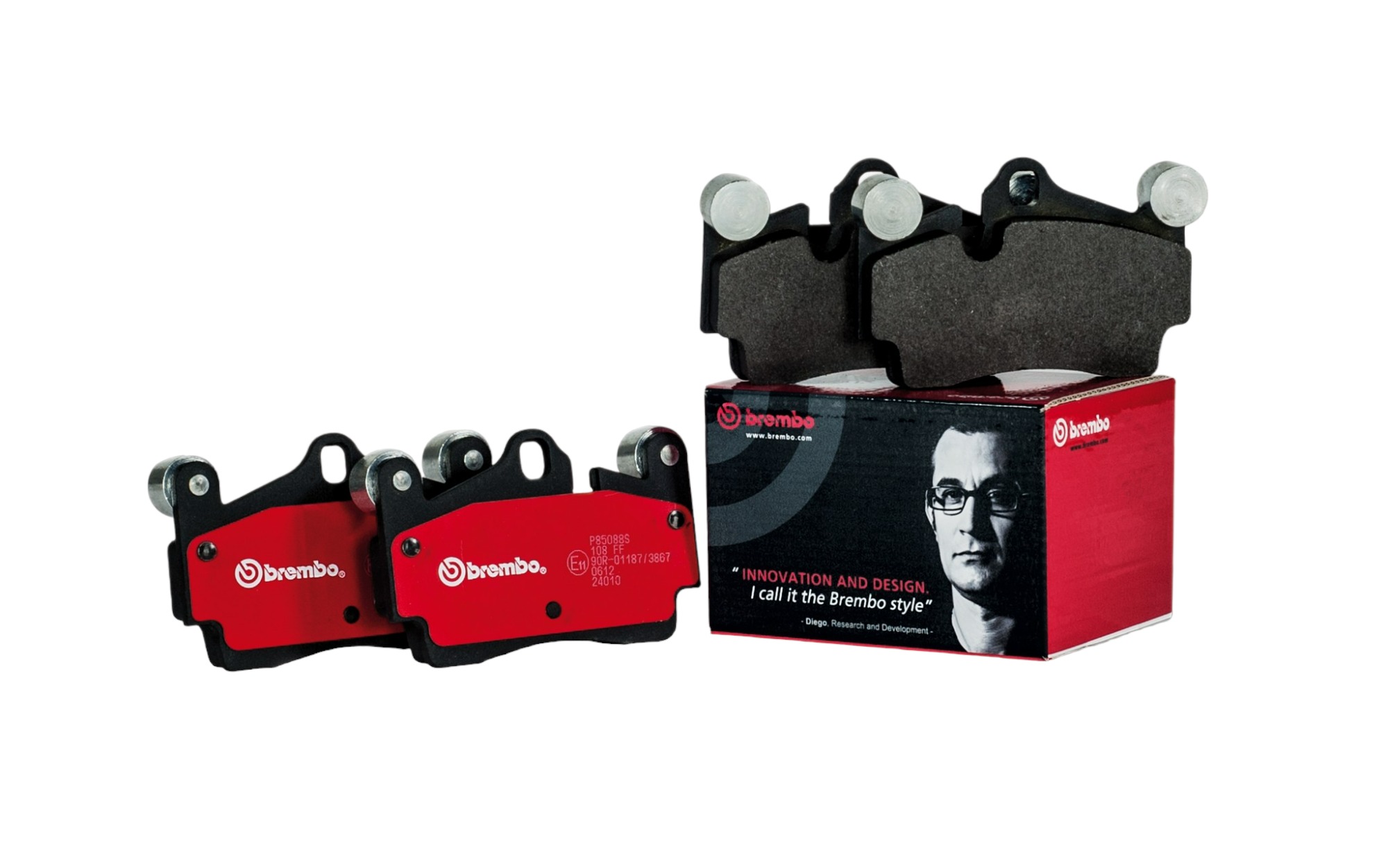 Brembo Front Ceramic Brake Pads P28087N - 5