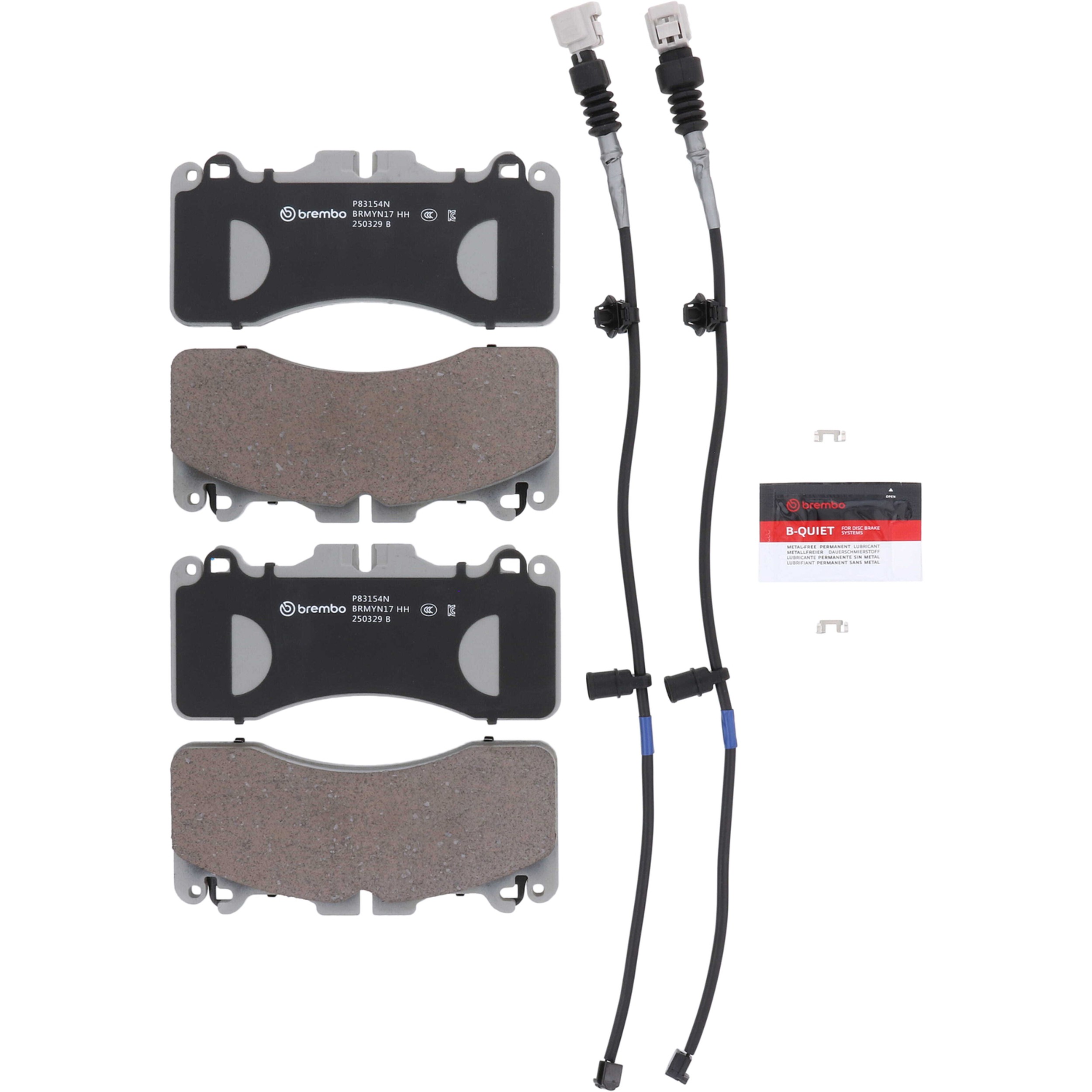 Brembo Front Ceramic Brake Pads P83154N - 5