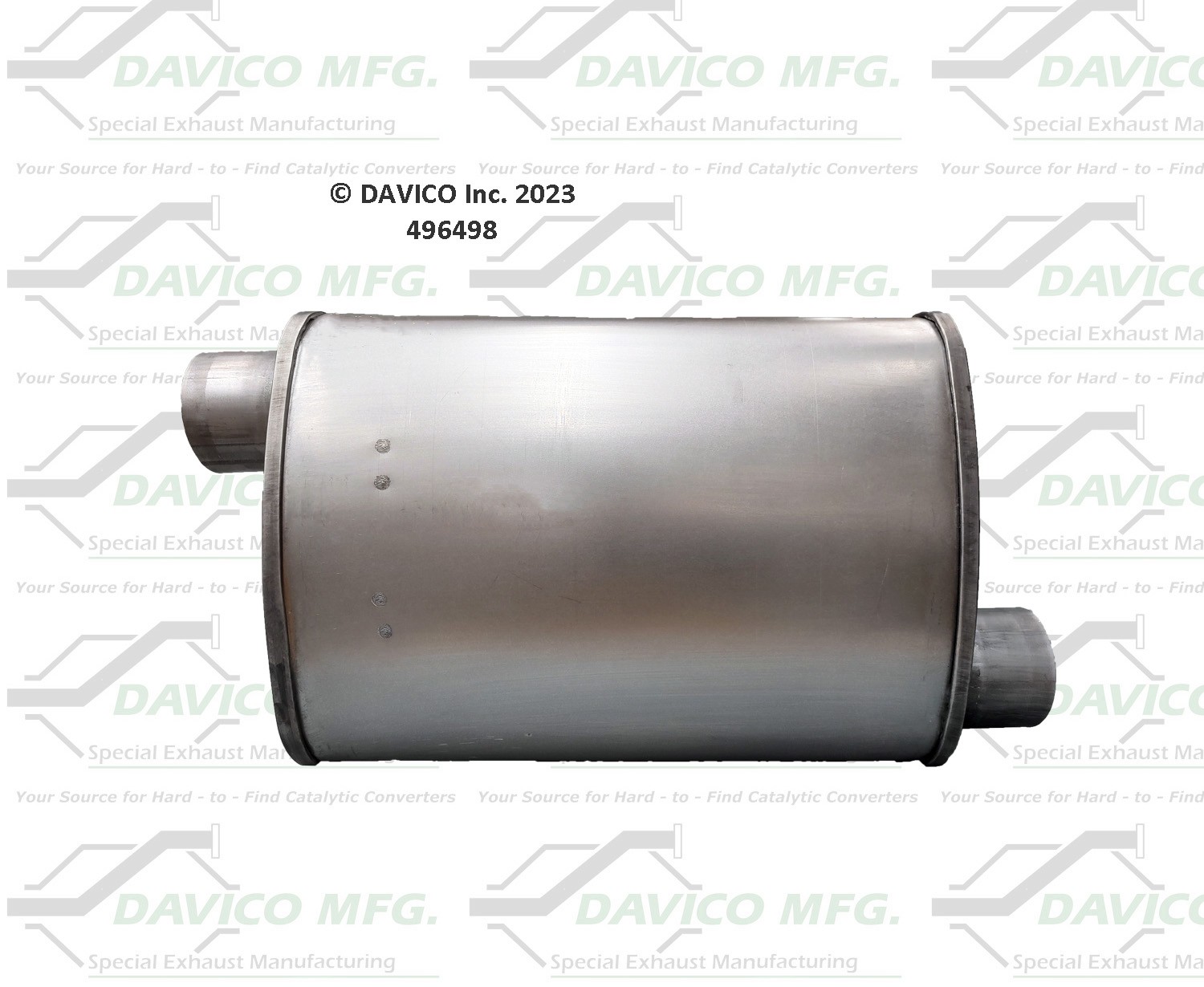 Davico Mfg Exhaust Muffler 496498 - 2