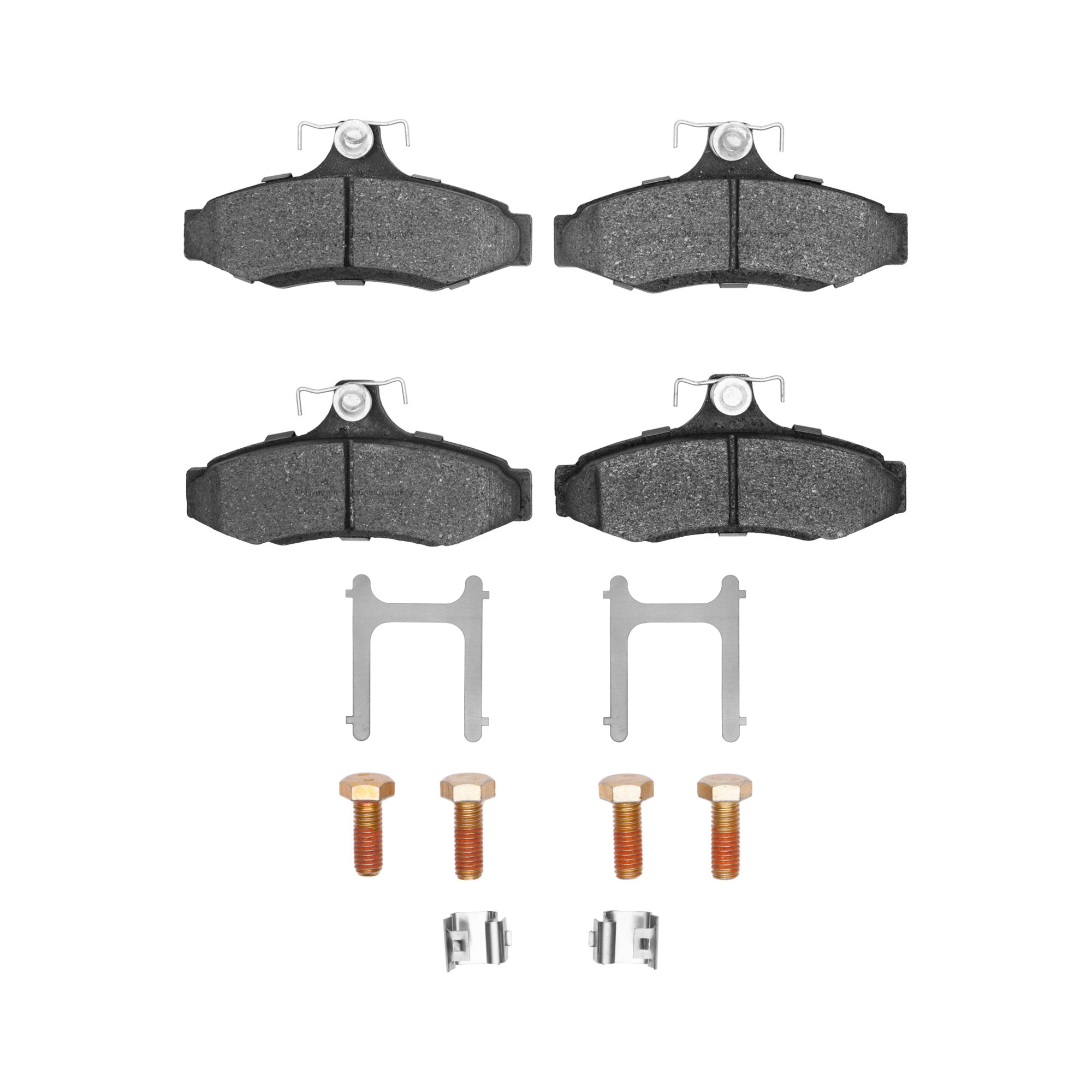 DFC Rear 5000 Advanced Semi-Metallic Brake Pads (4 Pads) - 2