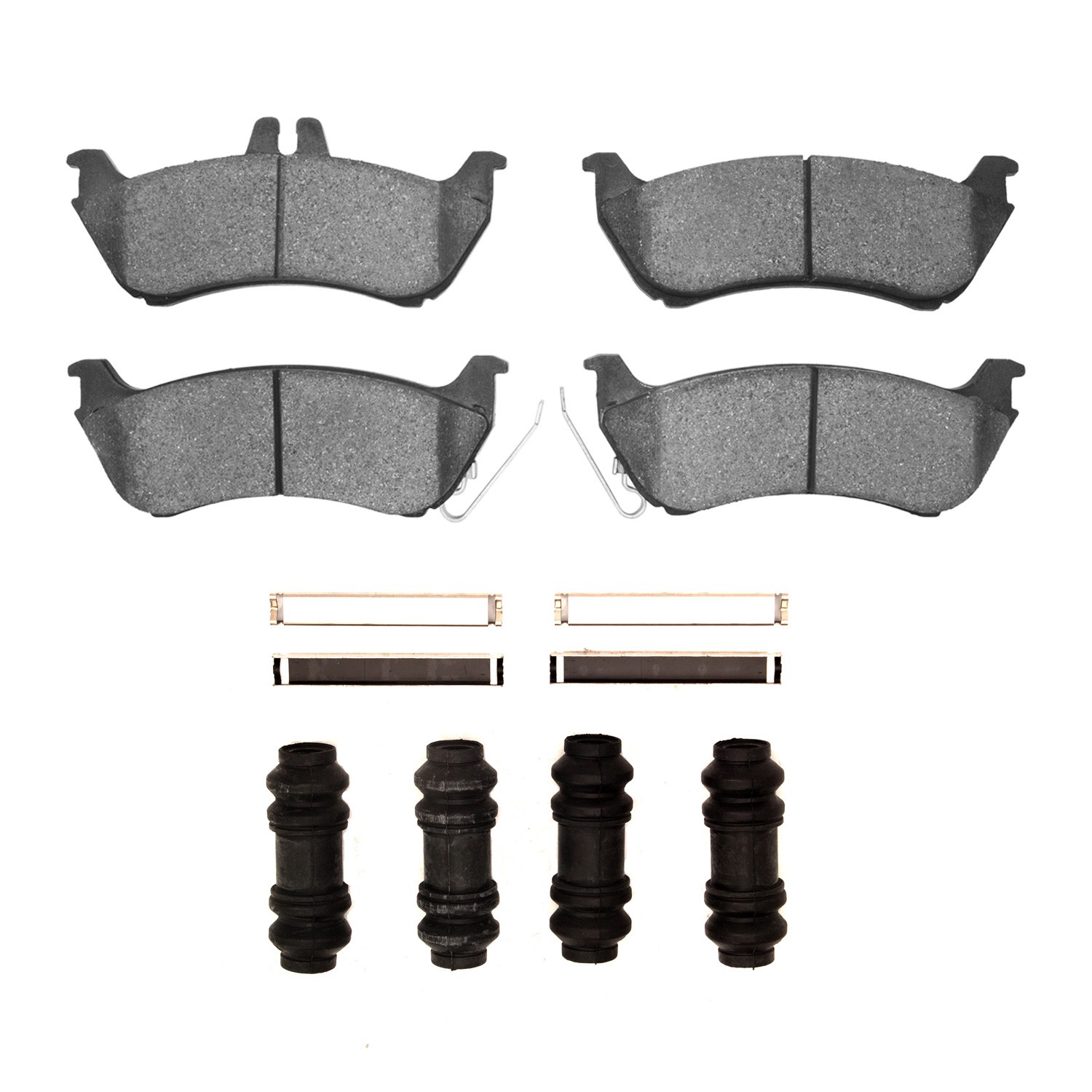 Dynamic Friction 5000 Advance Brake Pads With Hardware - 1551-0875-01 - Main Image
