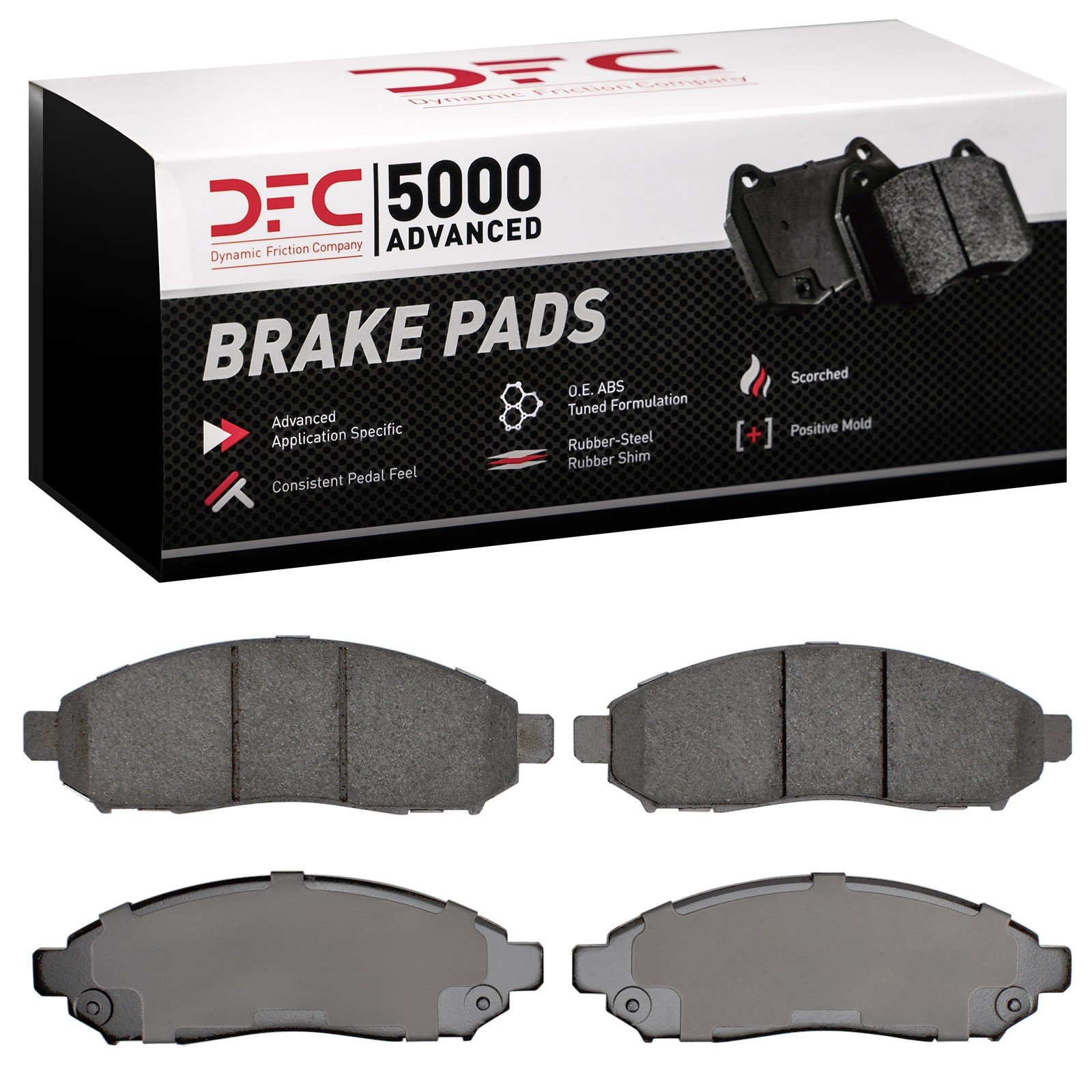 DFC Front Brake Pads (4 Pads) - 3