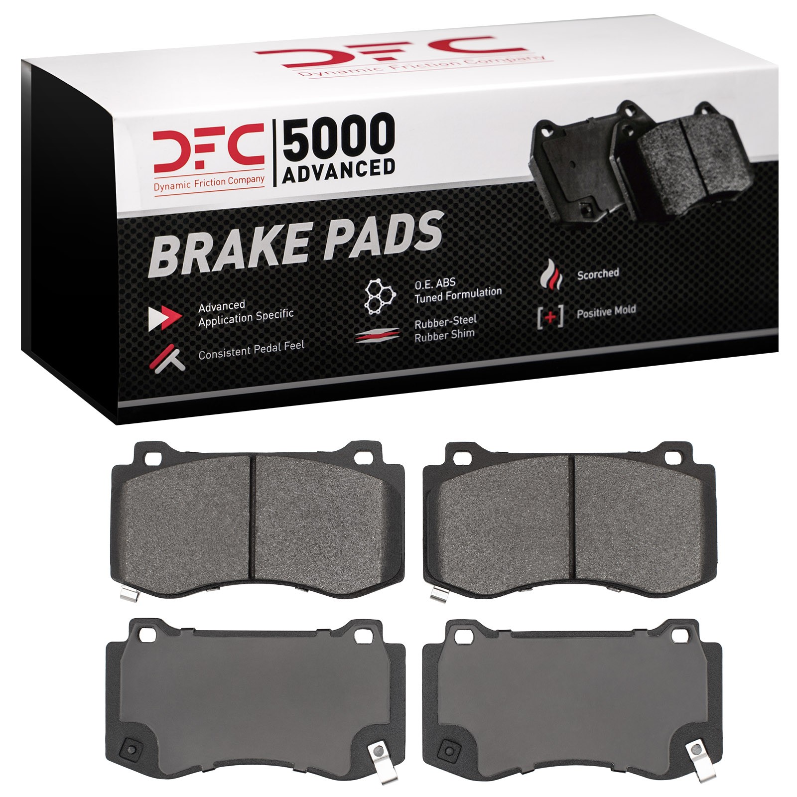 DFC Front Brake Pads (4 Pads) - 3
