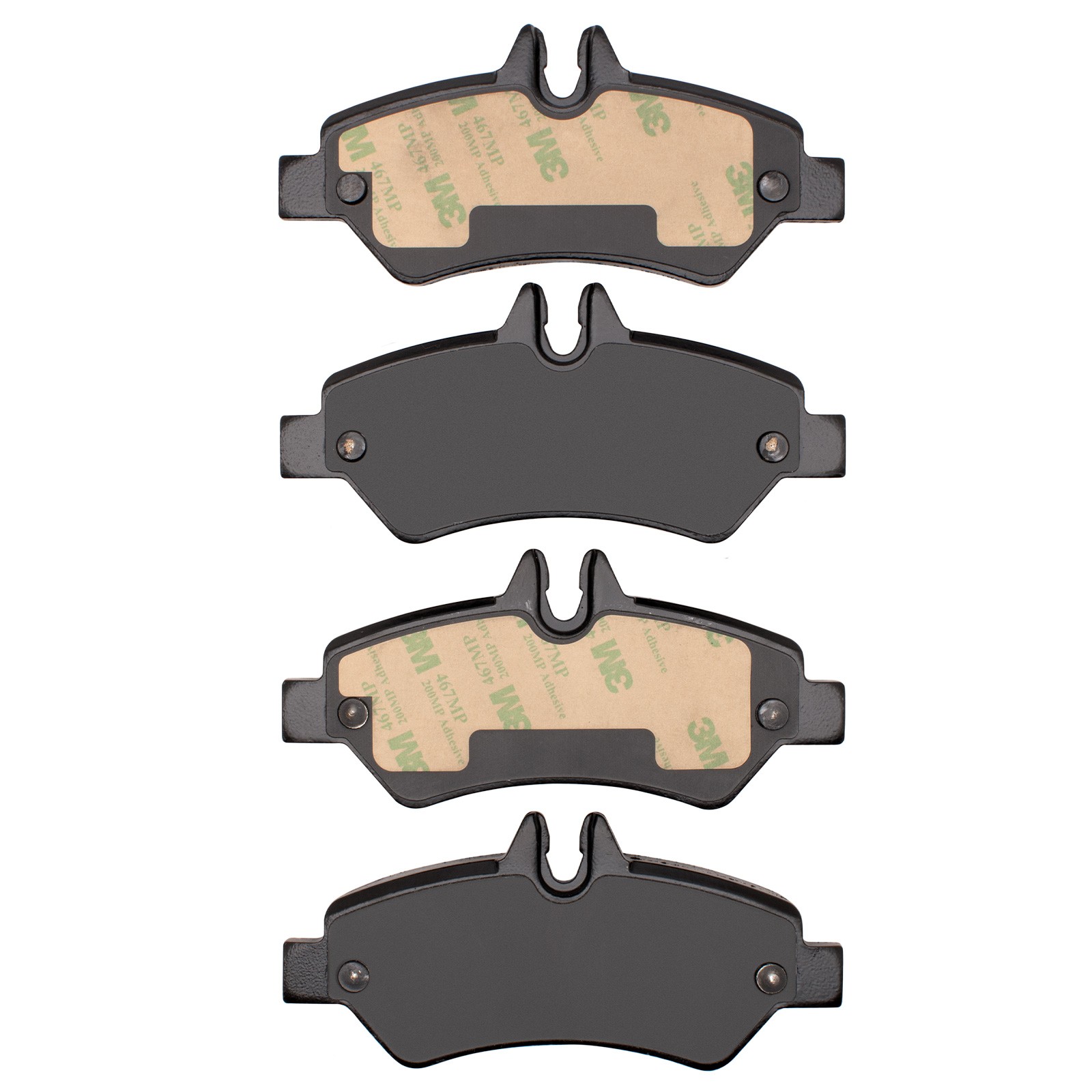 Dynamic Friction 5000 Advanced Brake Pads Without Hardware - 1551-1317-00 - Main Image