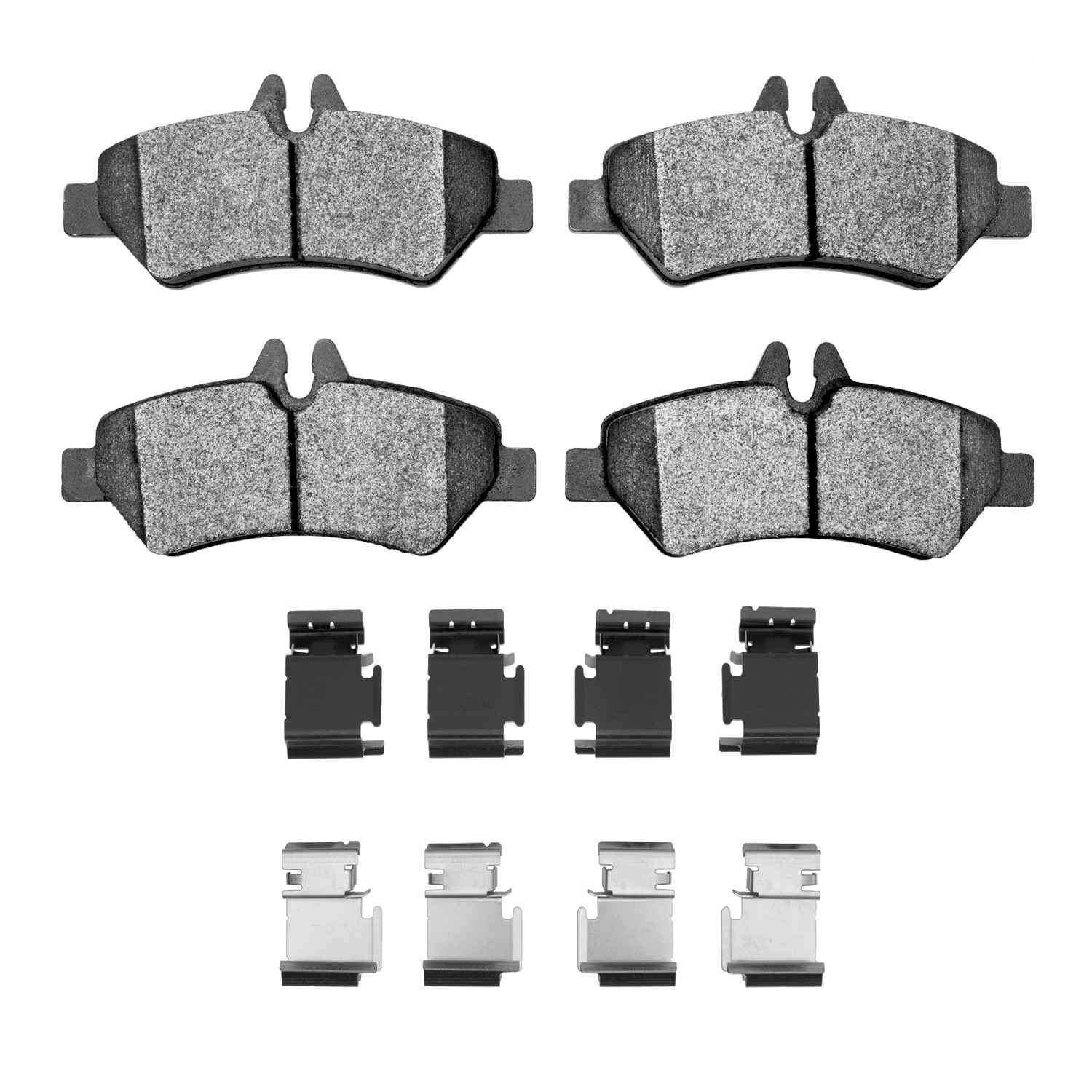 Dynamic Friction 5000 Advance Brake Pads With Hardware - 1551-1317-01 - Main Image