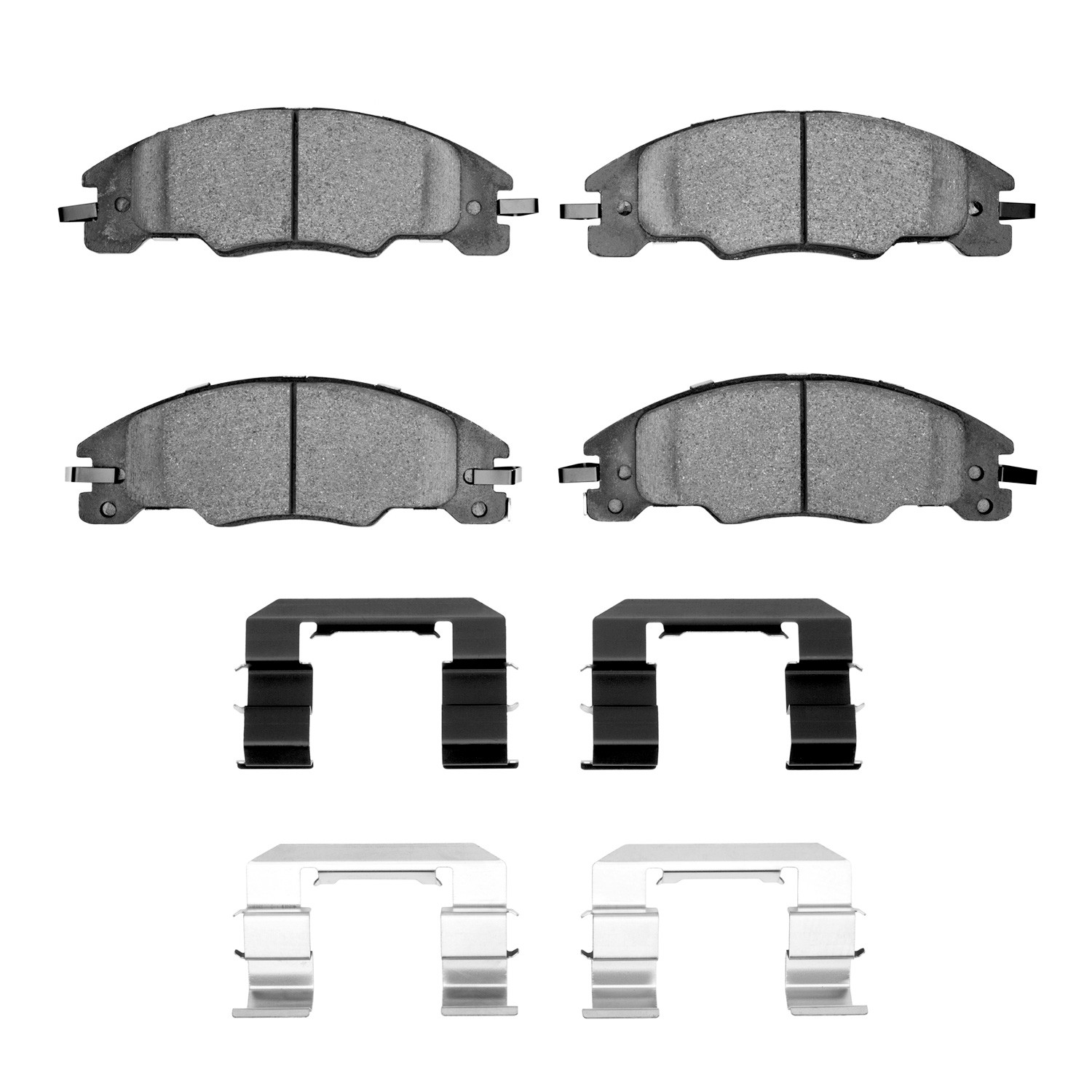 Dynamic Friction 5000 Advance Brake Pads With Hardware - 1551-1339-01 - Main Image