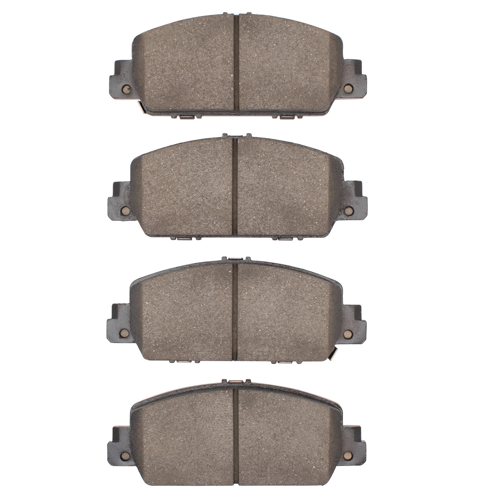 Dynamic Friction 5000 Advanced Brake Pads Without Hardware - 1551-1654-00 - 4
