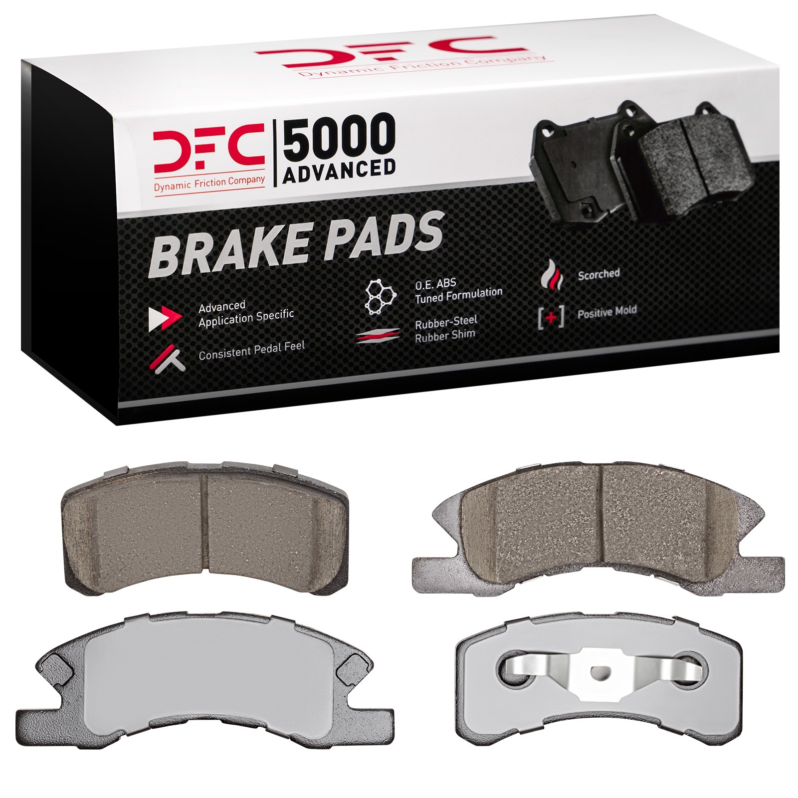 DFC Front Brake Pads (4 Pads) - 3