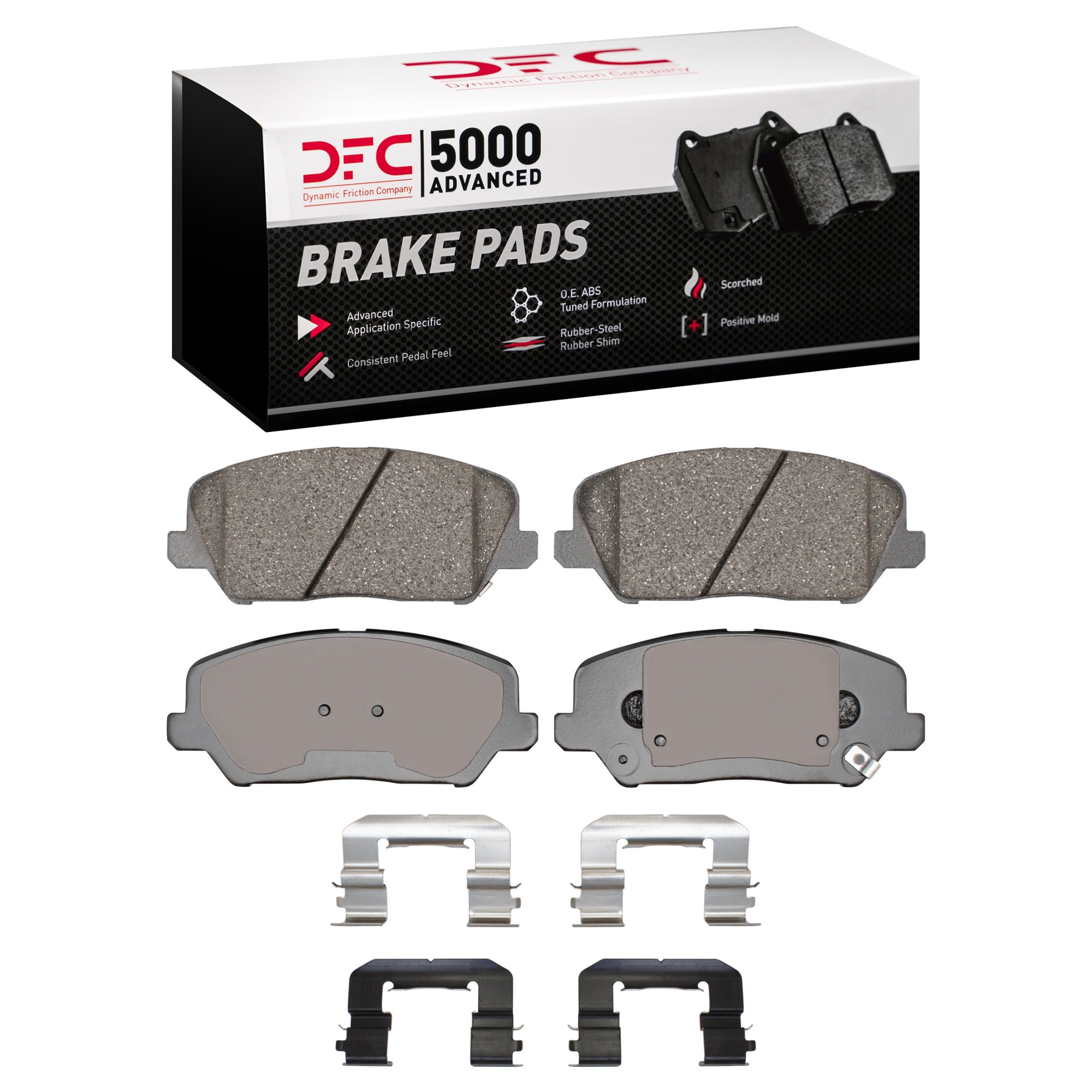 DFC 5000 Advanced Ceramic Brake Pads (4 Pads) - Main Image