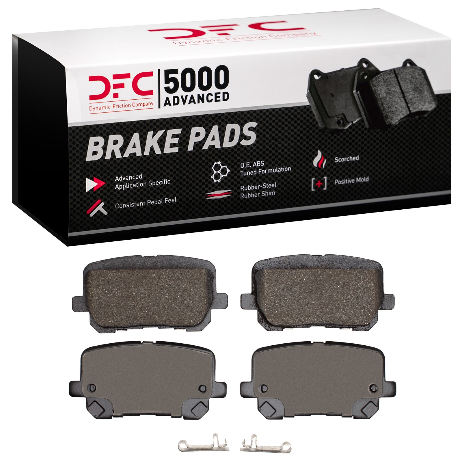DFC Rear Brake Pads (4 Pads) - 2