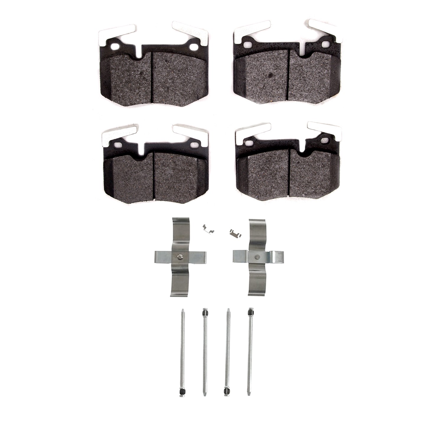 Dynamic Friction 5000 Advance Brake Pads With Hardware - 1551-1807-01 - Main Image