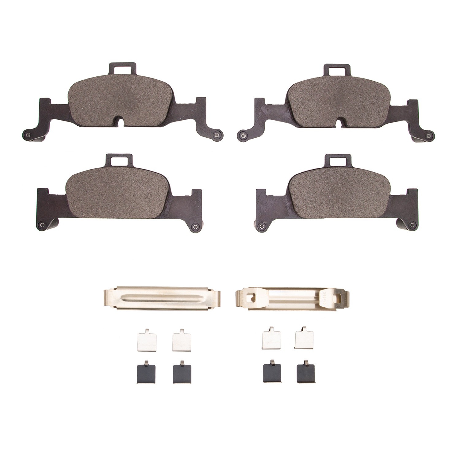 DFC Front 5000 Advanced Ceramic Brake Pads (4 Pads) - Main Image