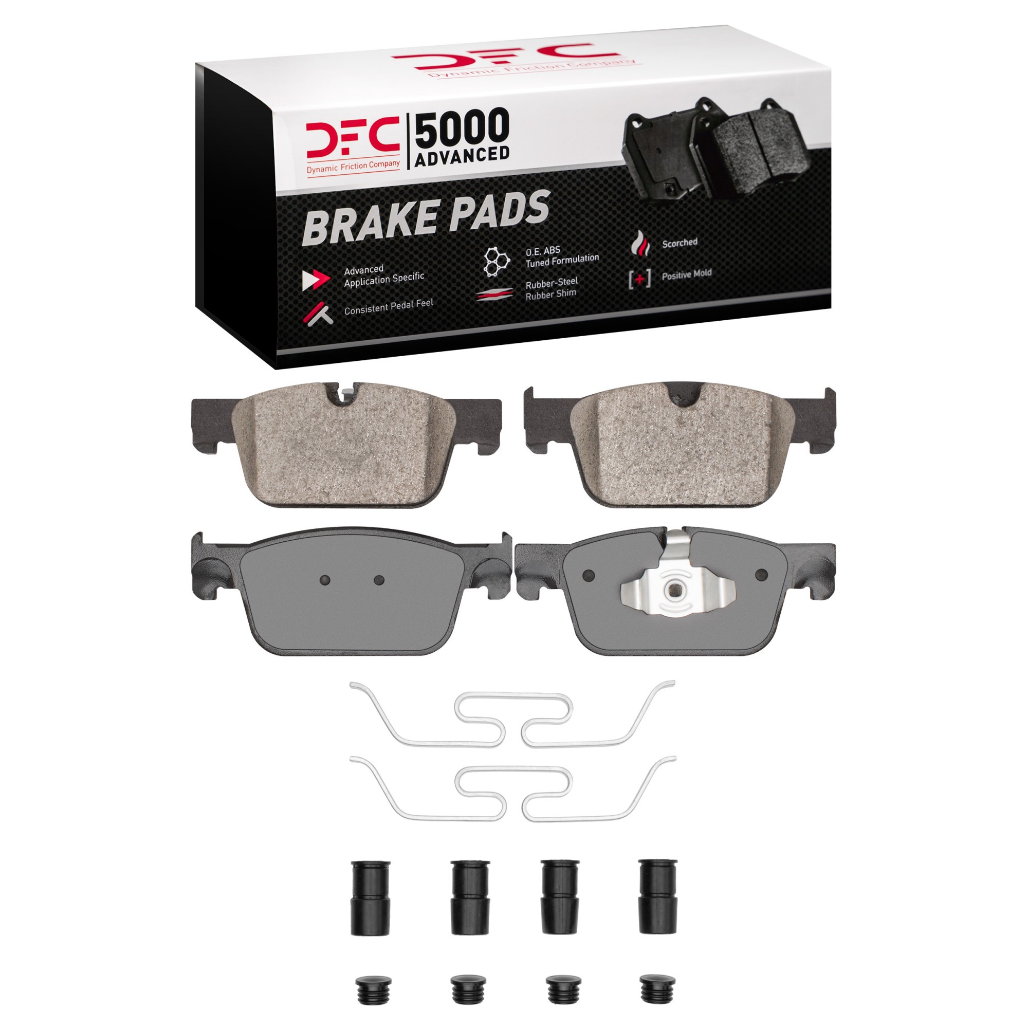 DFC 5000 Advanced Ceramic Brake Pads (4 Pads) - Main Image