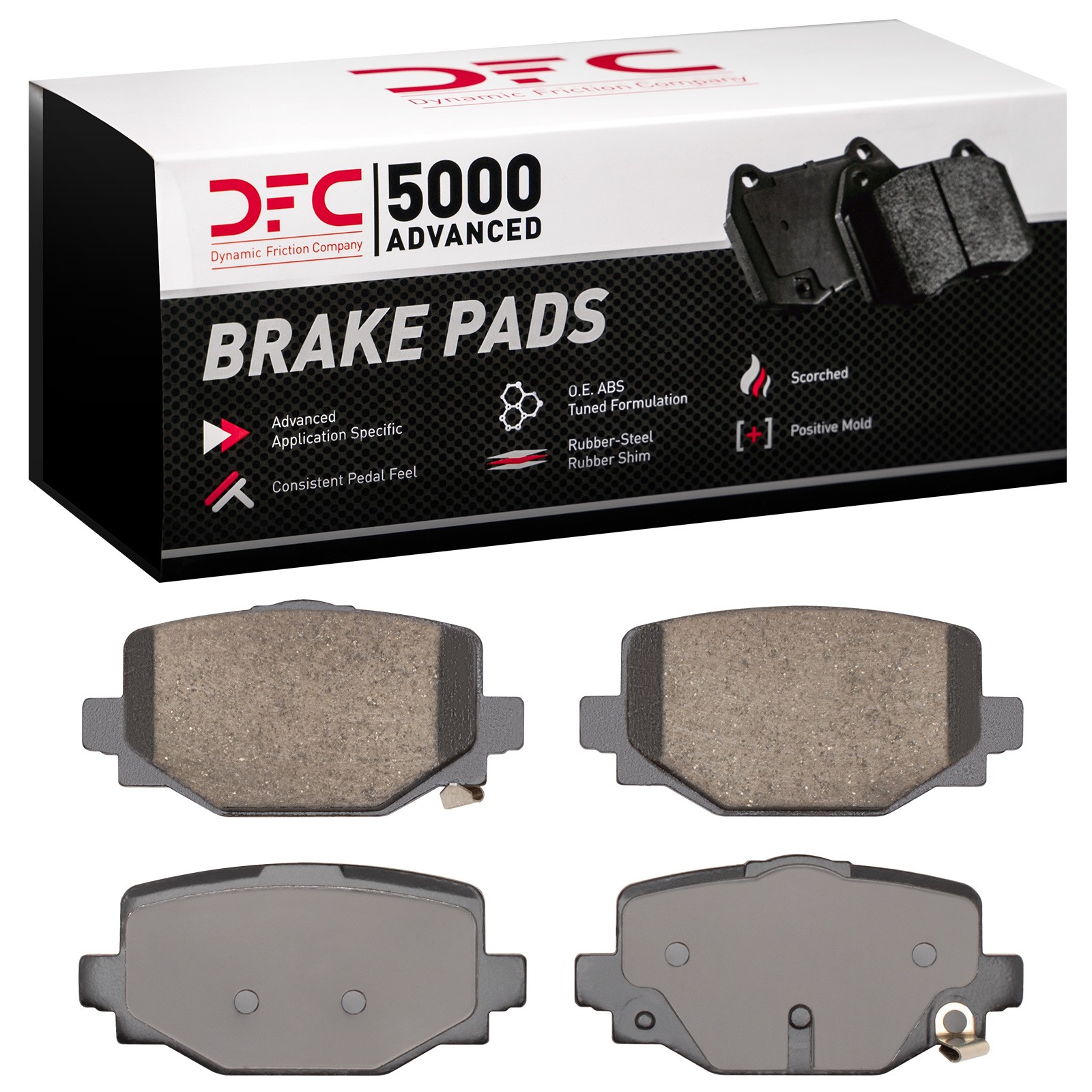 DFC Rear Brake Pads (4 Pads) - 3