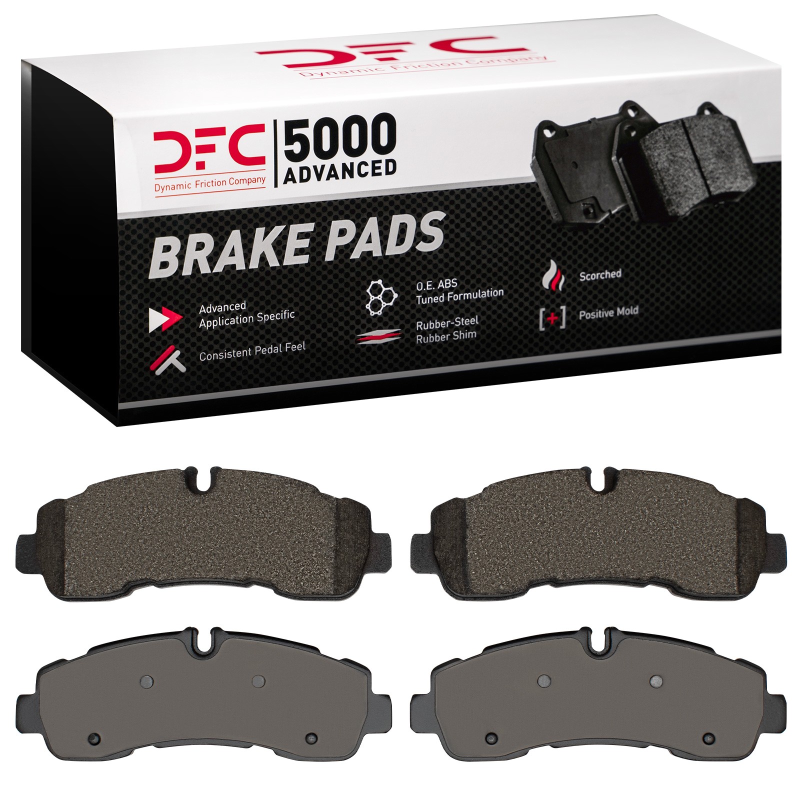 DFC Rear Brake Pads (4 Pads) - 3