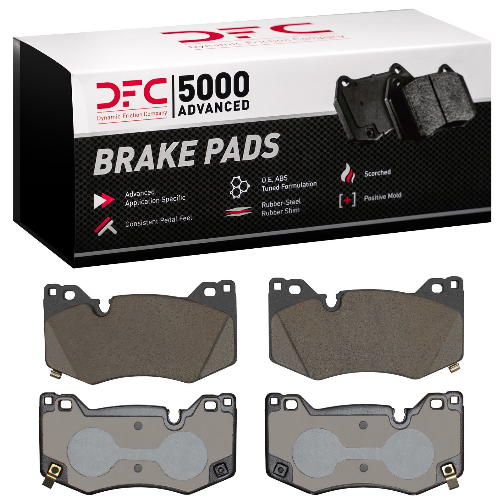 DFC Front Brake Pads (4 Pads) - 3