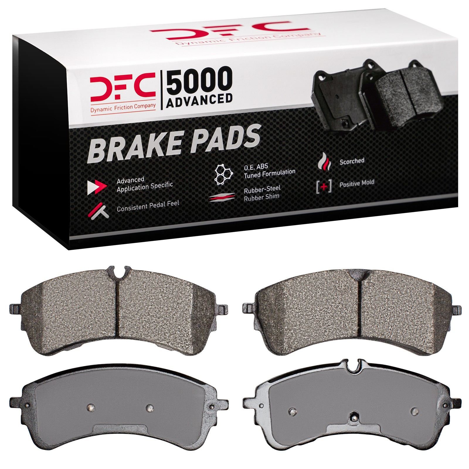 DFC Rear Brake Pads (4 Pads) - 3