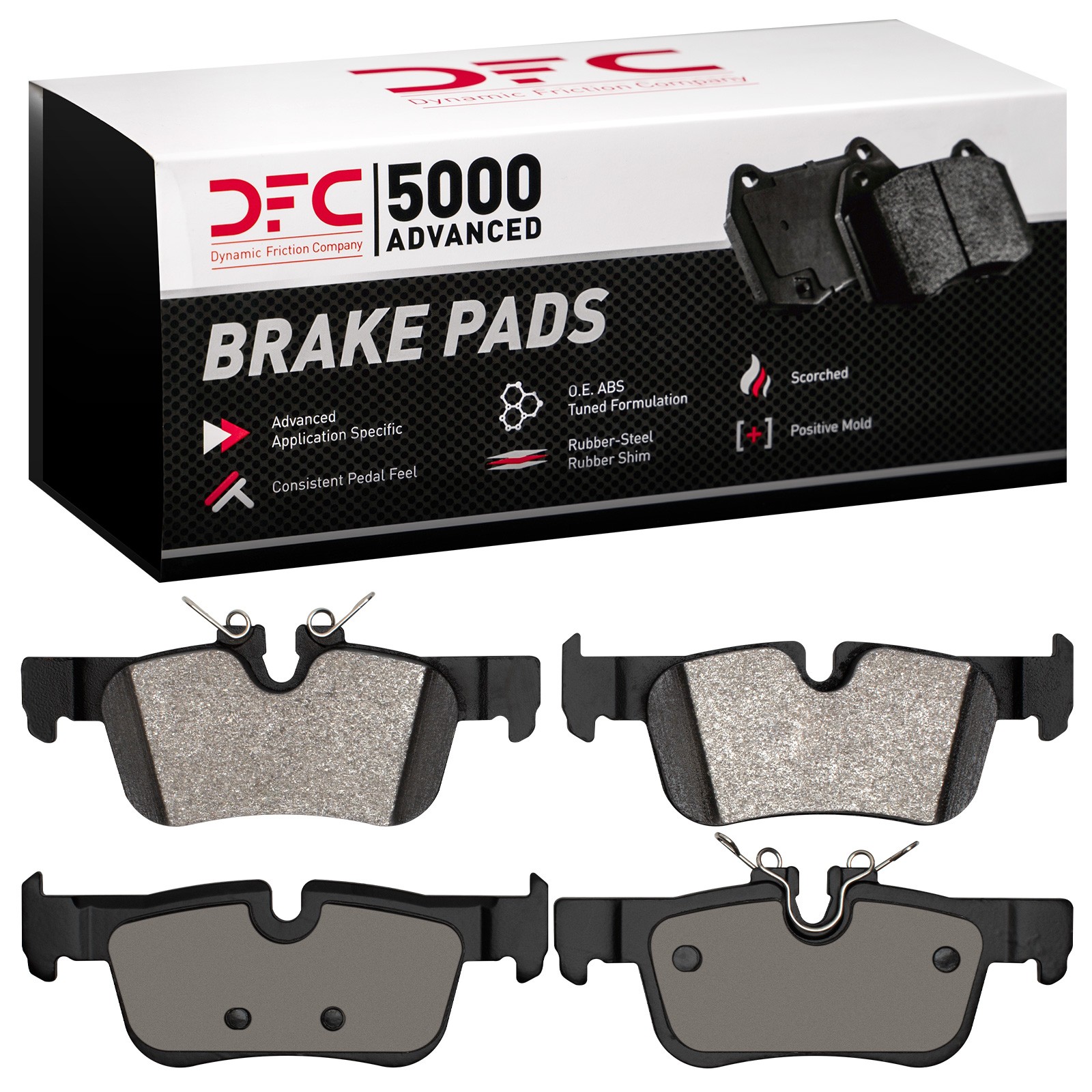 DFC Rear Brake Pads (4 Pads) - 2