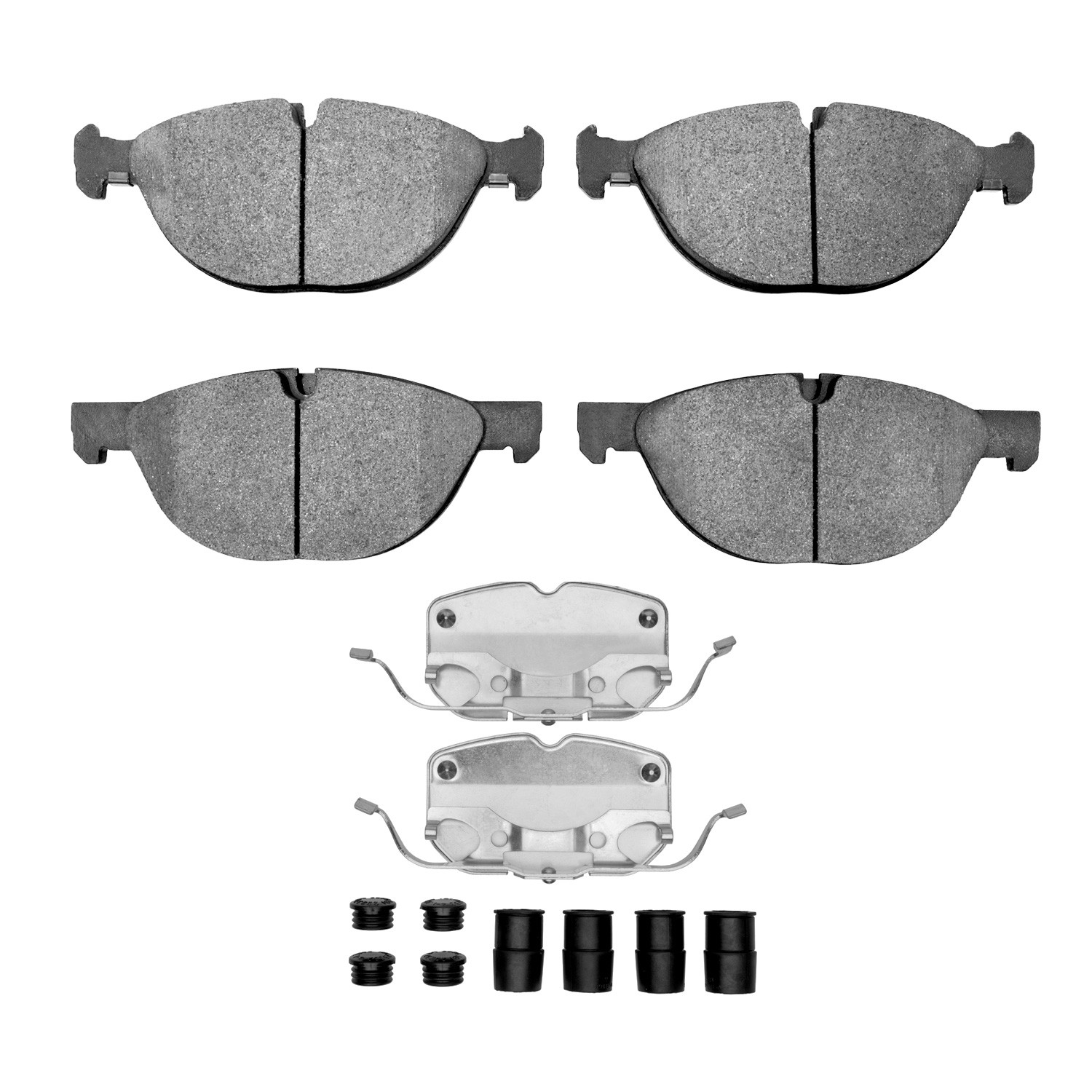 DFC Front 5000 Advanced Low-Metallic Brake Pads (4 Pads) - Main Image