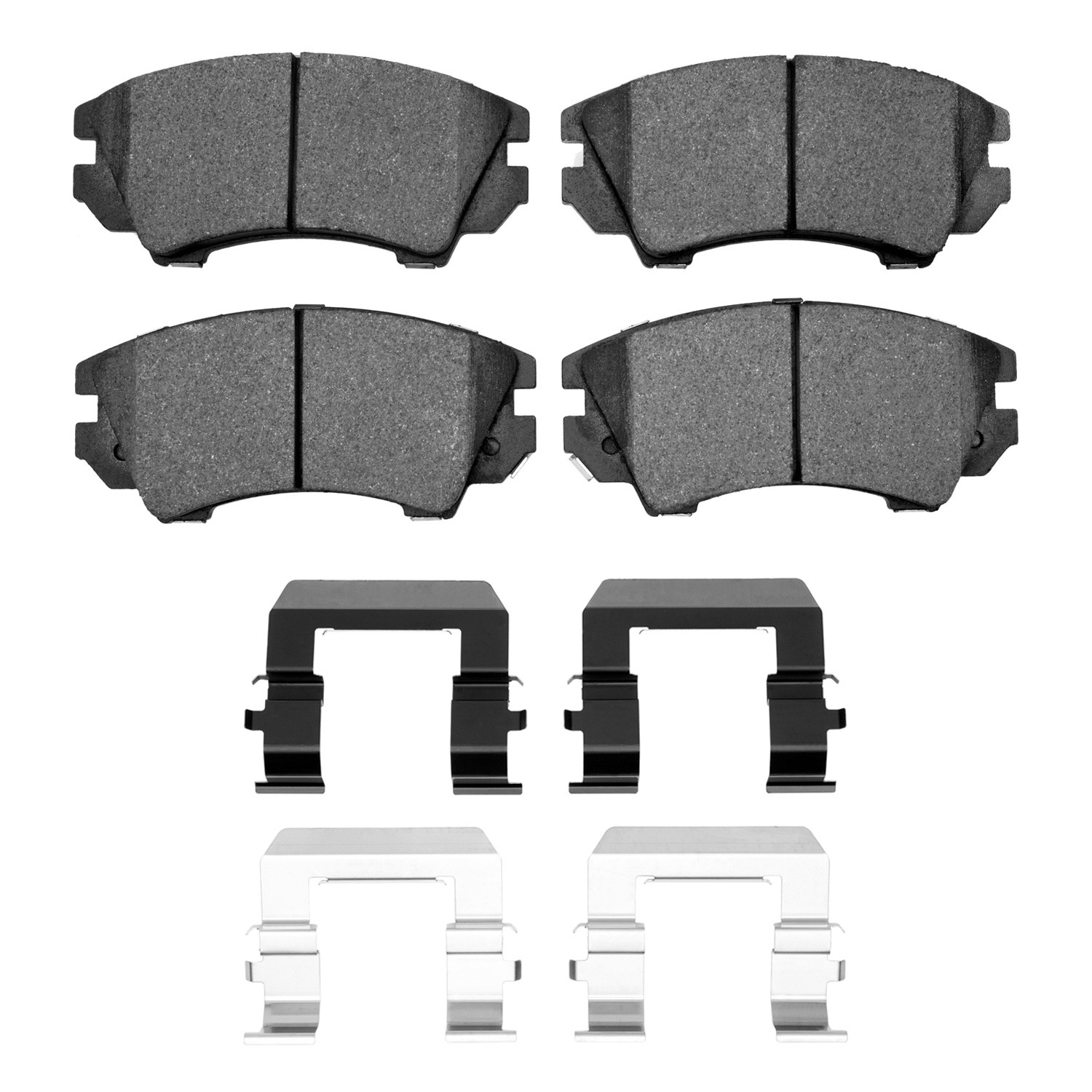 DFC Front 5000 Advanced Low-Metallic Brake Pads (4 Pads) - Main Image