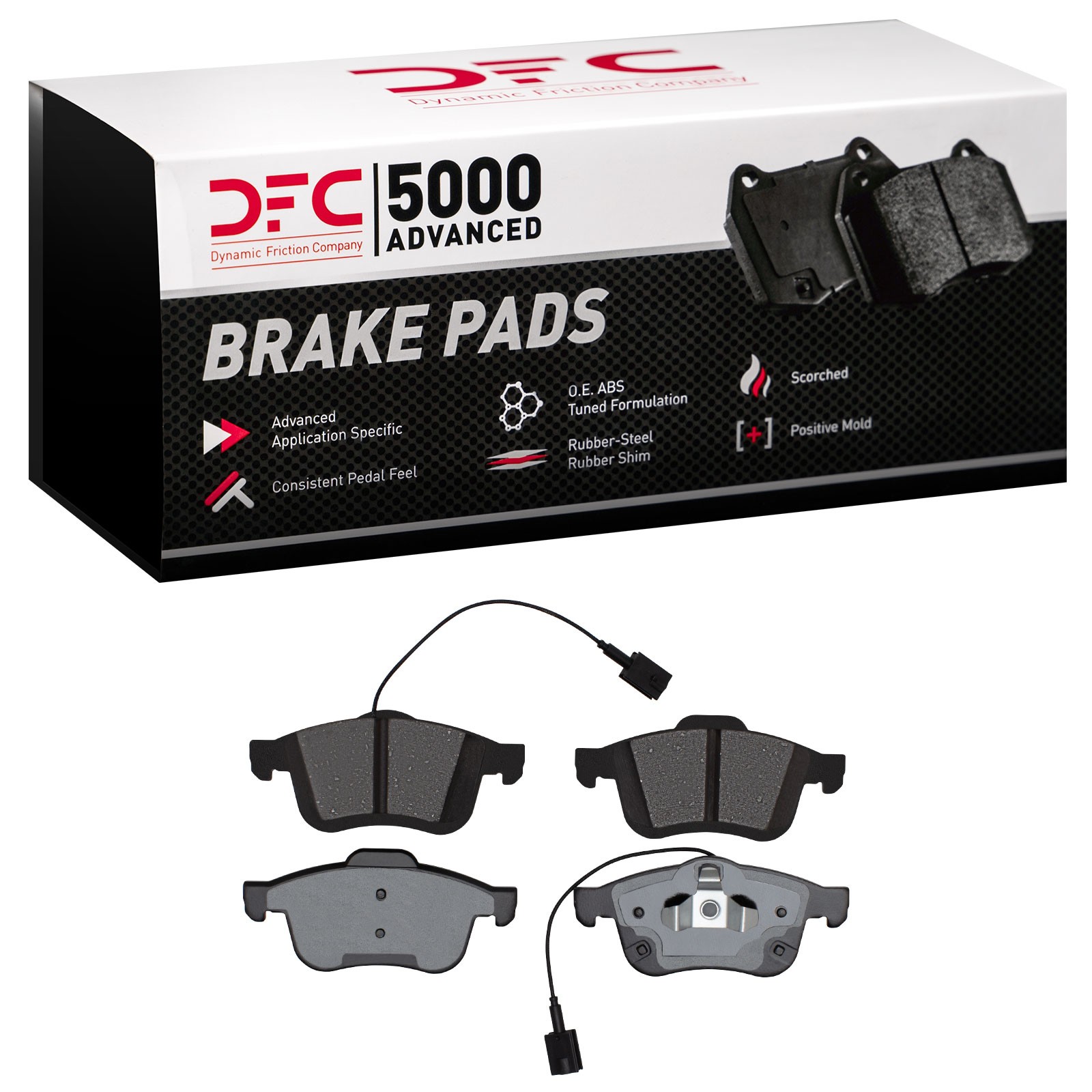Dynamic Friction Ceramic Brake Pads - 1552-1721-10 - 3
