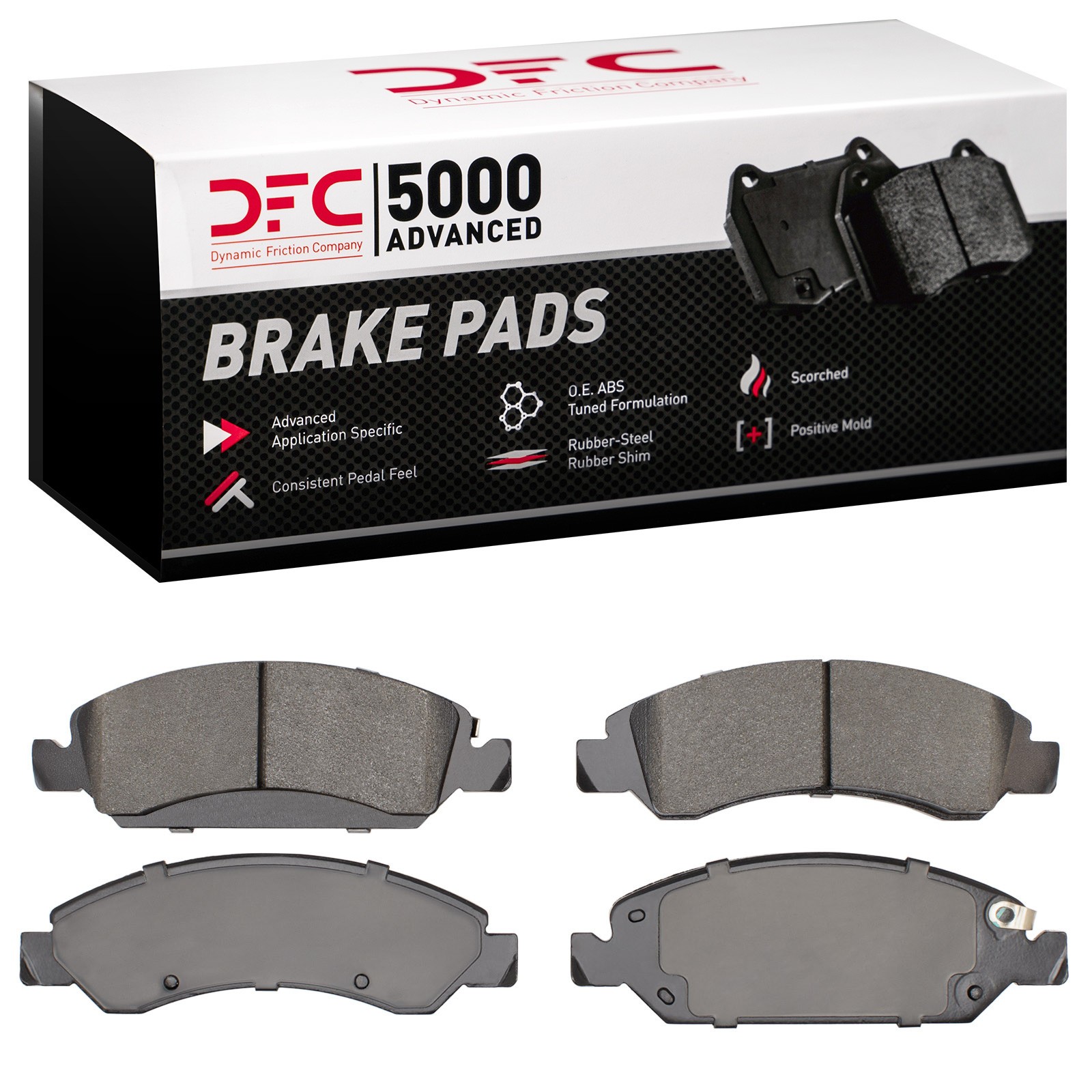 DFC Front Brake Pads (4 Pads) - 4