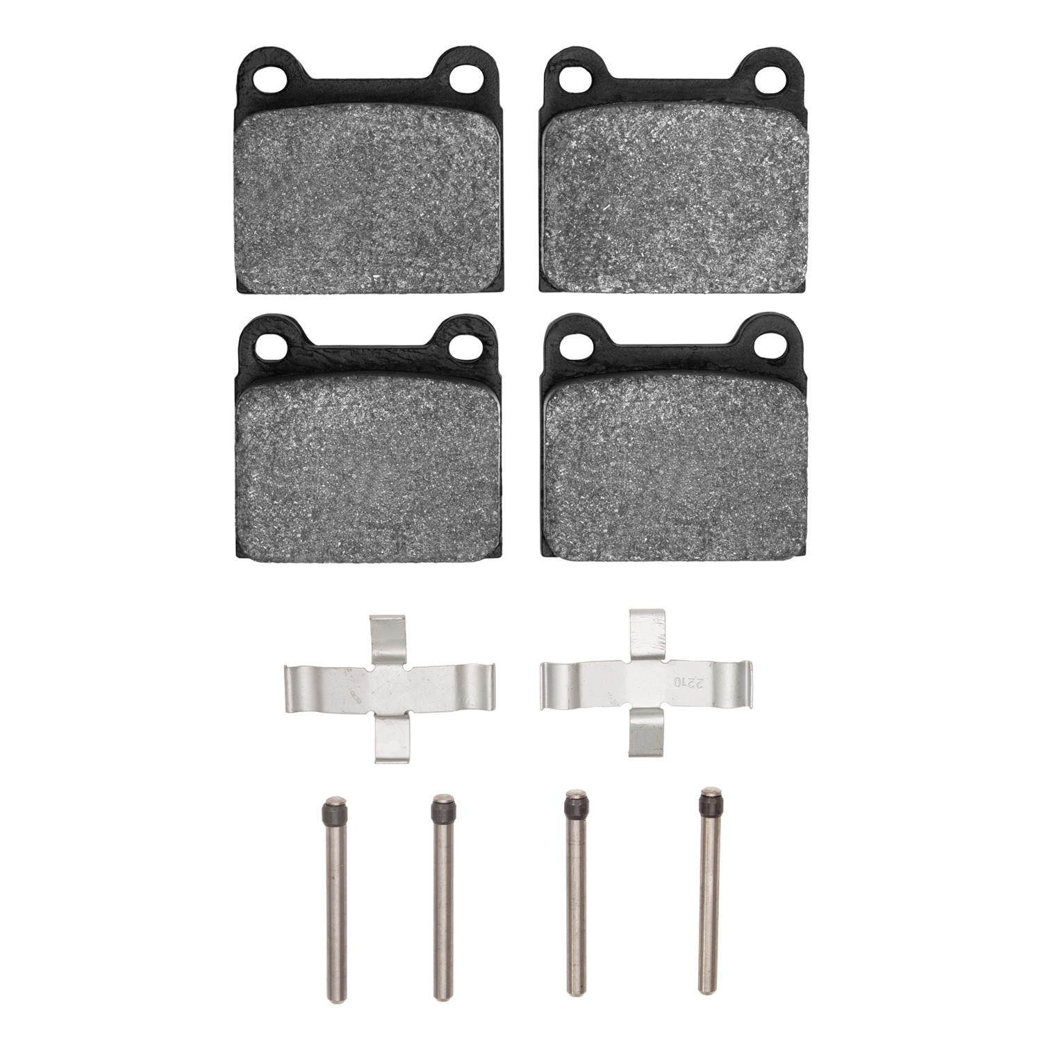 DFC Front EURO 5000 Ceramic Brake Pads (4 Pads) - Main Image