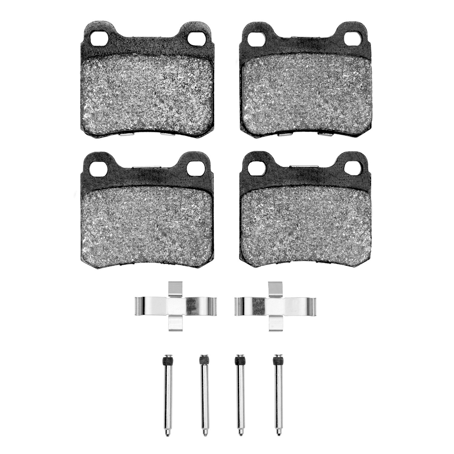 Dynamic Friction 5000 Euro Ceramic Brake Pads With Hardware - 1600-0335-02 - Main Image