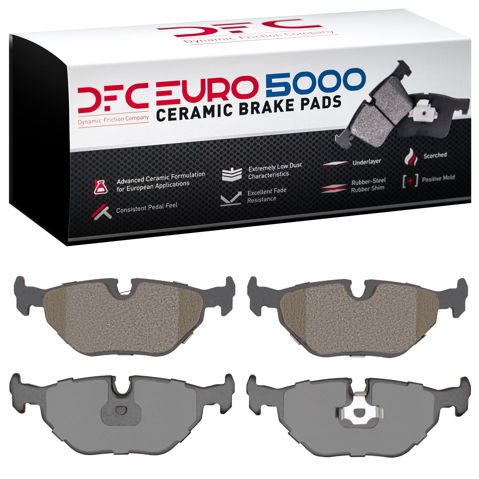 DFC Rear Brake Pads (4 Pads) - 2