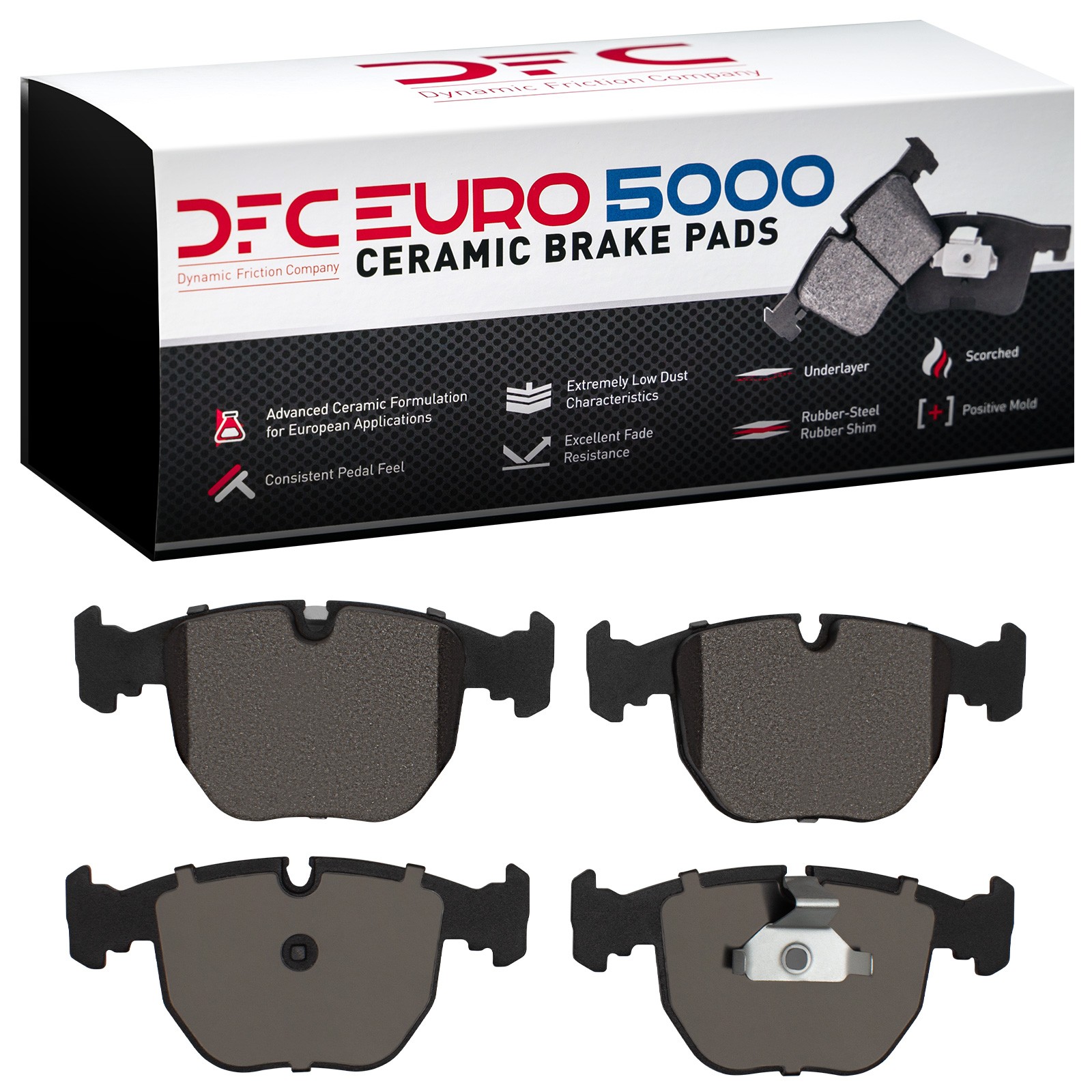 DFC Front Brake Pads (4 Pads) - 3