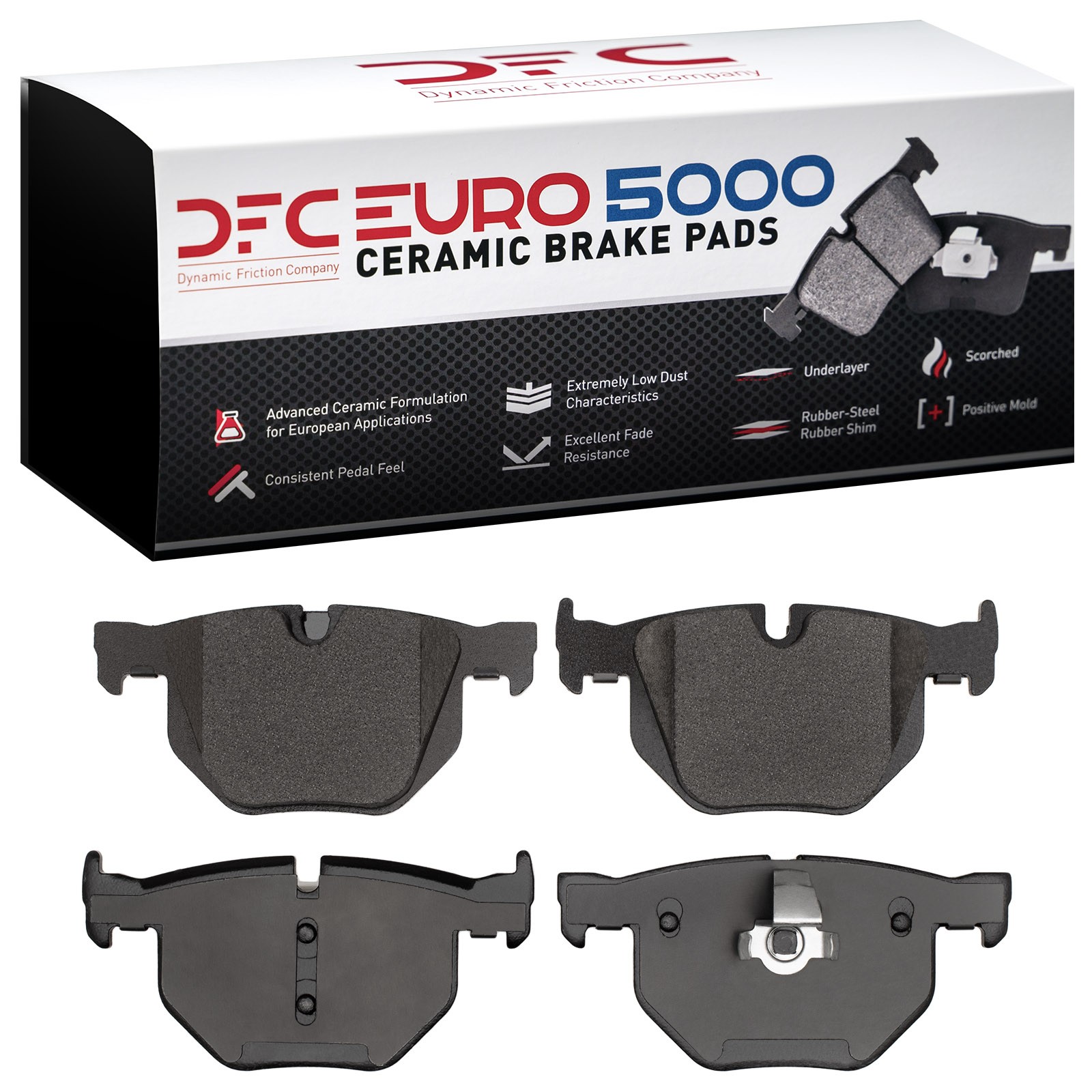 DFC Rear Brake Pads (4 Pads) - 2