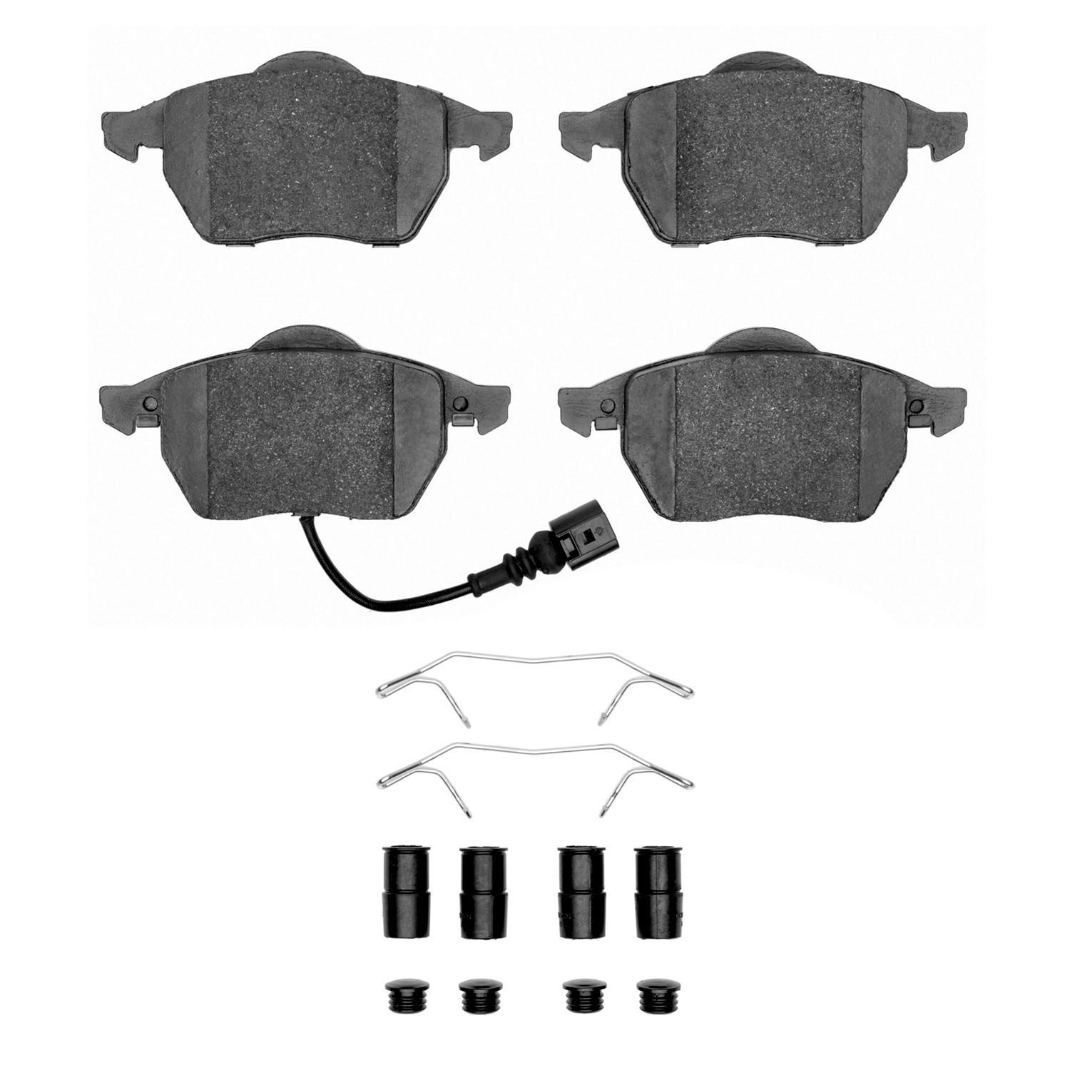 DFC Front EURO 5000 Ceramic Brake Pads (4 Pads) - Main Image
