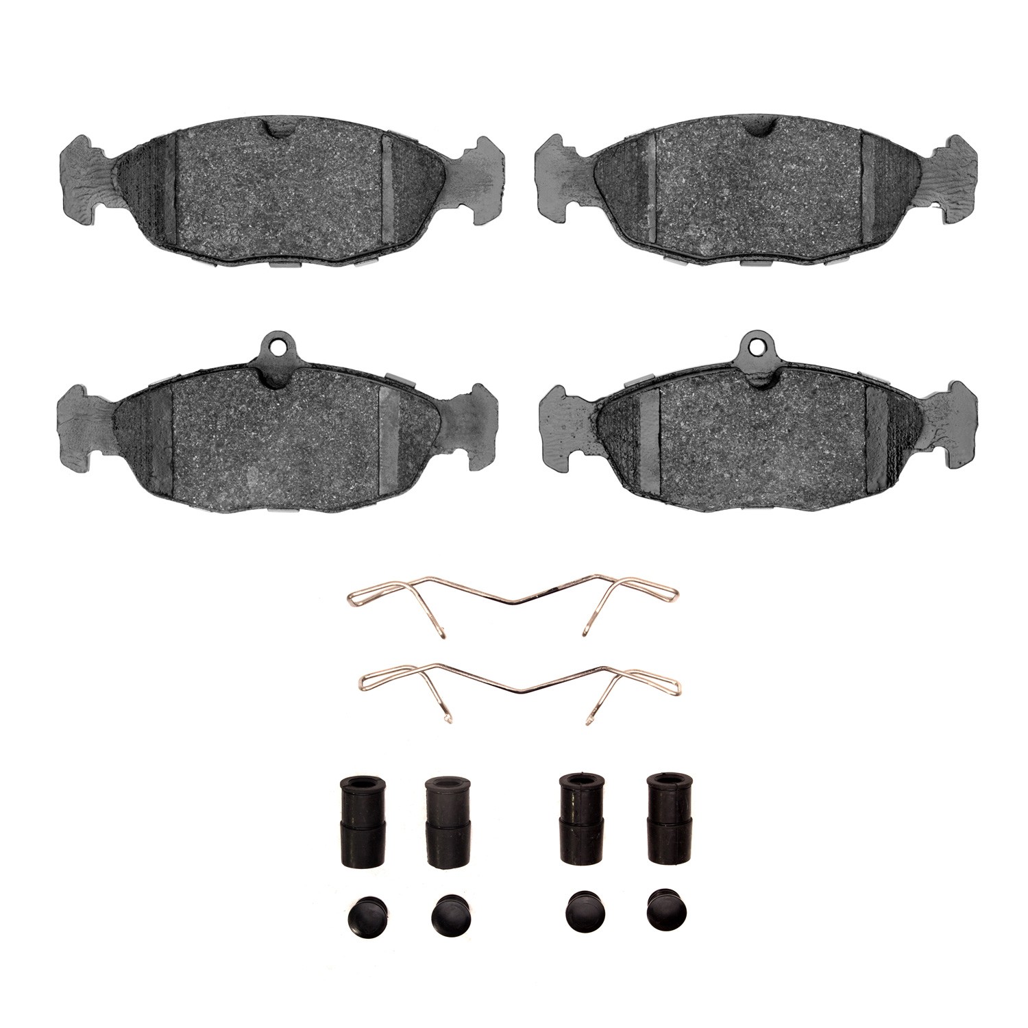 Dynamic Friction 5000 Euro Ceramic Brake Pads With Hardware - 1600-0688-01 - Main Image
