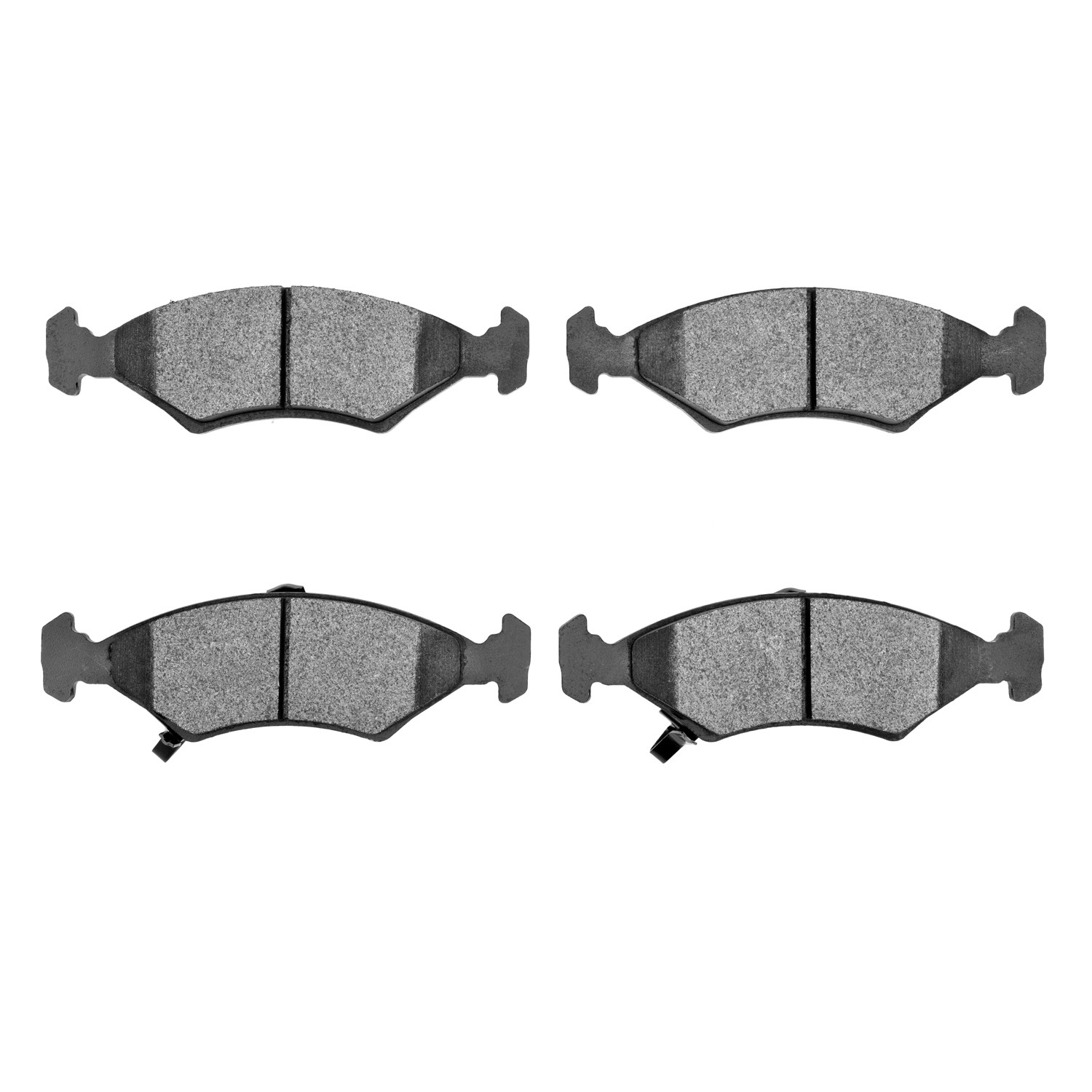 Dynamic Friction 5000 Euro Ceramic Brake Pads Without Hardware - 1600-0766-00 - 2
