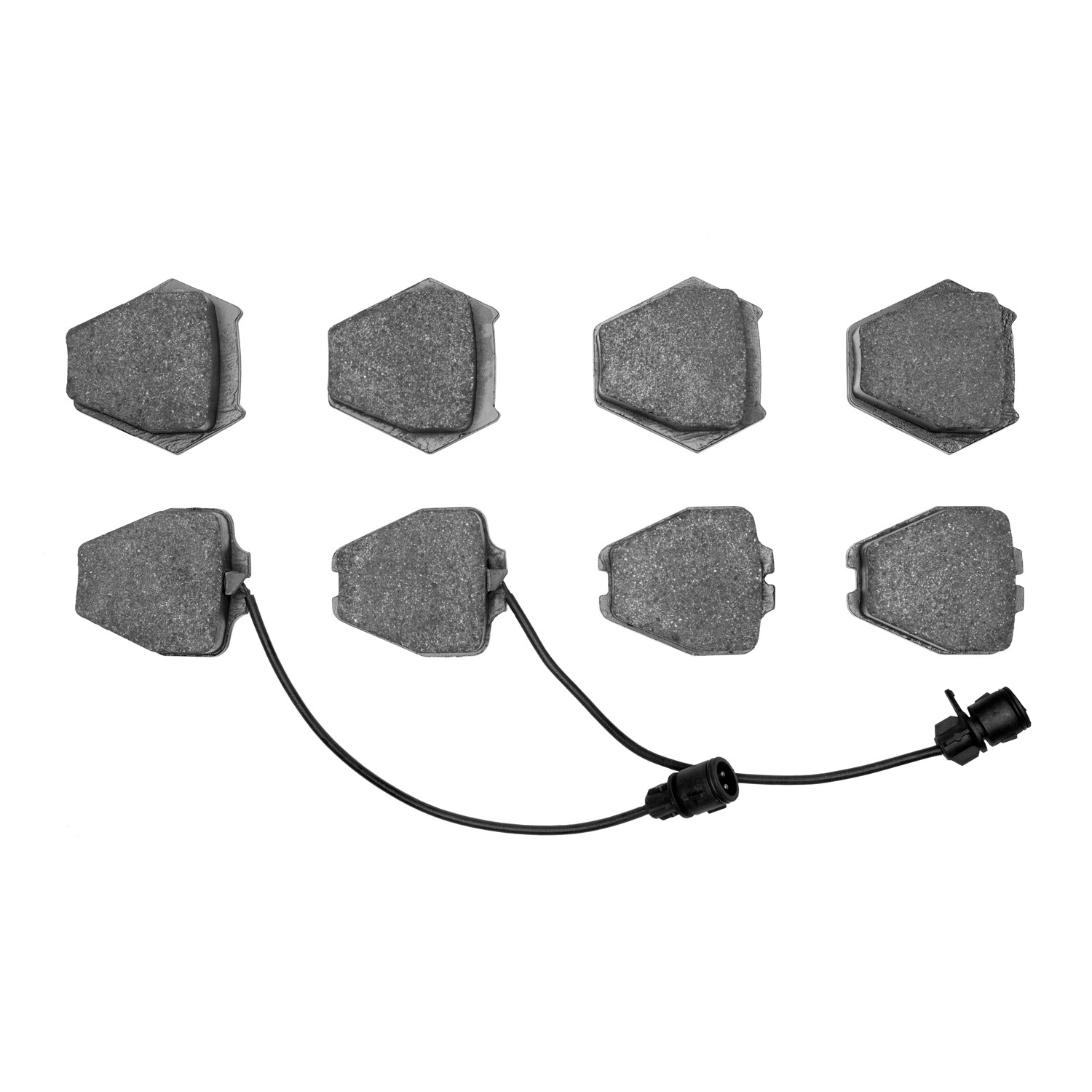 Dynamic Friction 5000 Euro Ceramic Brake Pads Without Hardware - 1600-0839-10 - 2