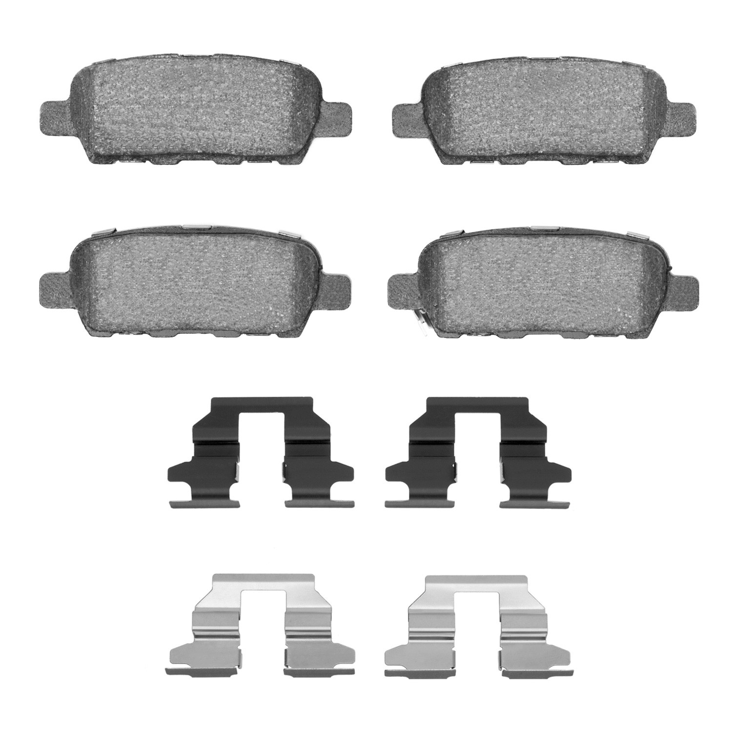 Dynamic Friction 5000 Euro Ceramic Brake Pads With Hardware - 1600-0905-01 - Main Image