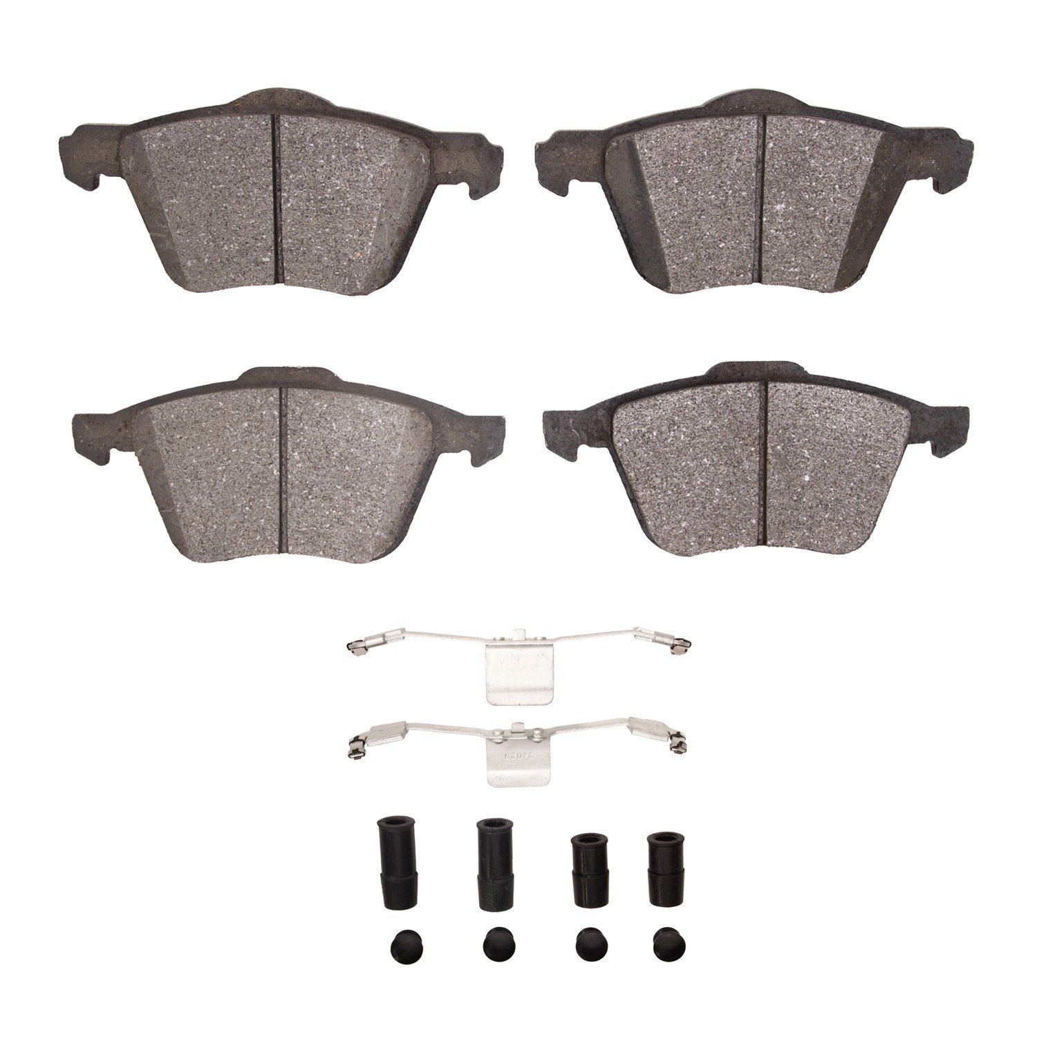 Dynamic Friction 5000 Euro Ceramic Brake Pads With Hardware - 1600-0979-01 - Main Image