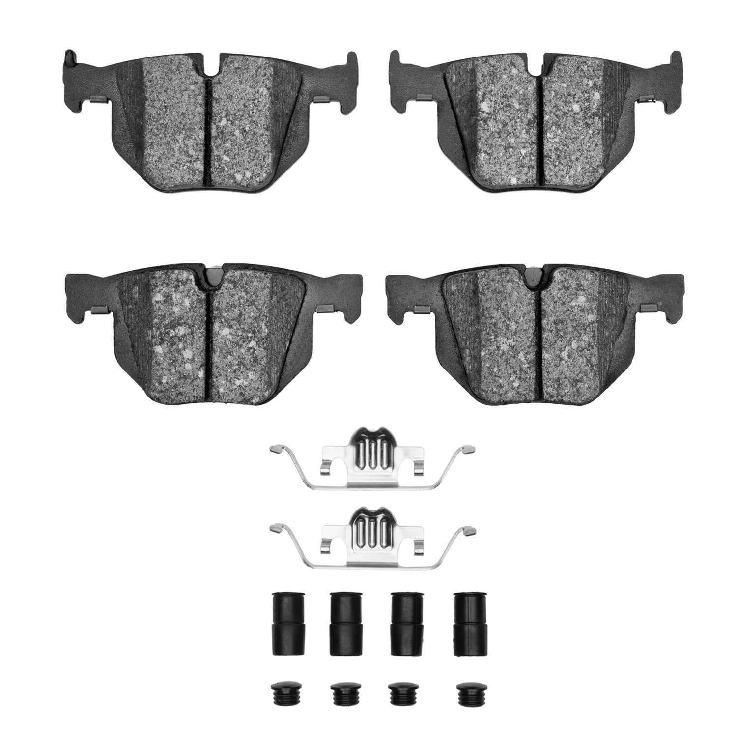 DFC Rear EURO 5000 Ceramic Brake Pads (4 Pads) - Main Image