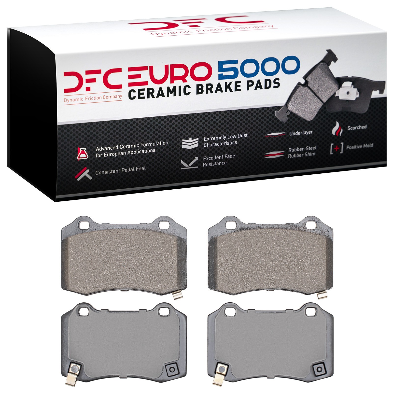 DFC Rear Brake Pads (4 Pads) - 2
